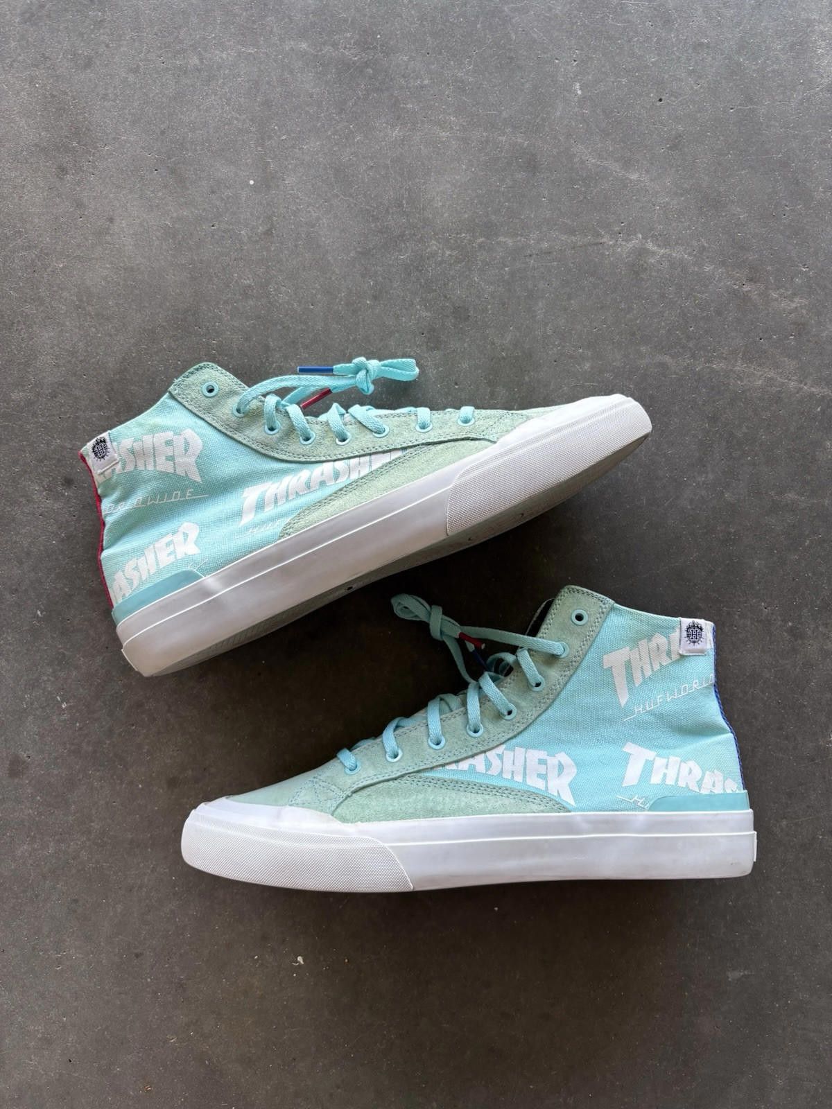 Huf Size 11 - 2016 Huf X Thrasher Classic Hi Mint Size US 11 / EU 44 - 1 Thumbnail