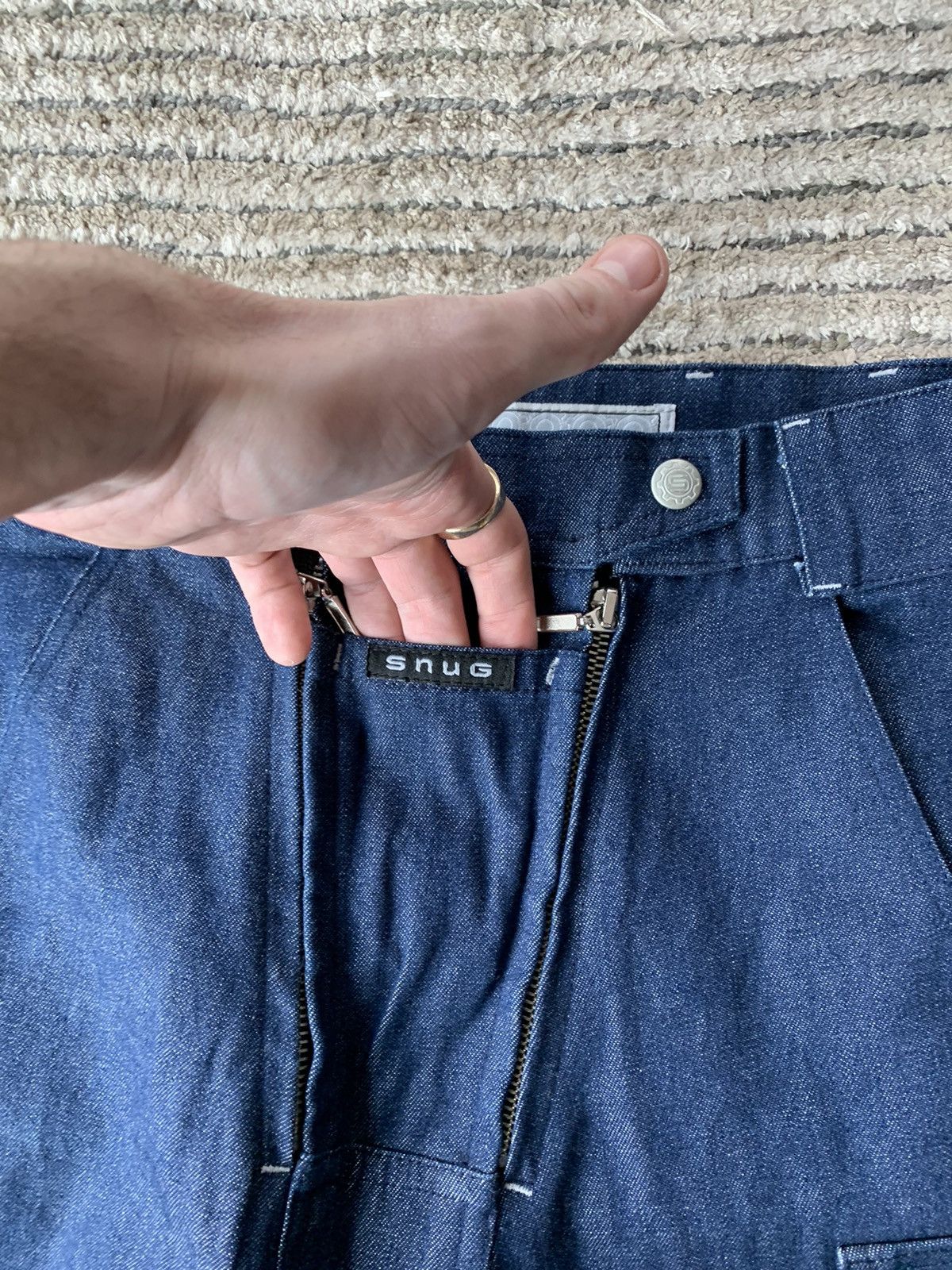 JNCO × Vintage Penis Jeans 90s Vintage Snug Industries Y2K Macgear Kikwear Size US 30 / EU 46 - 11 Thumbnail