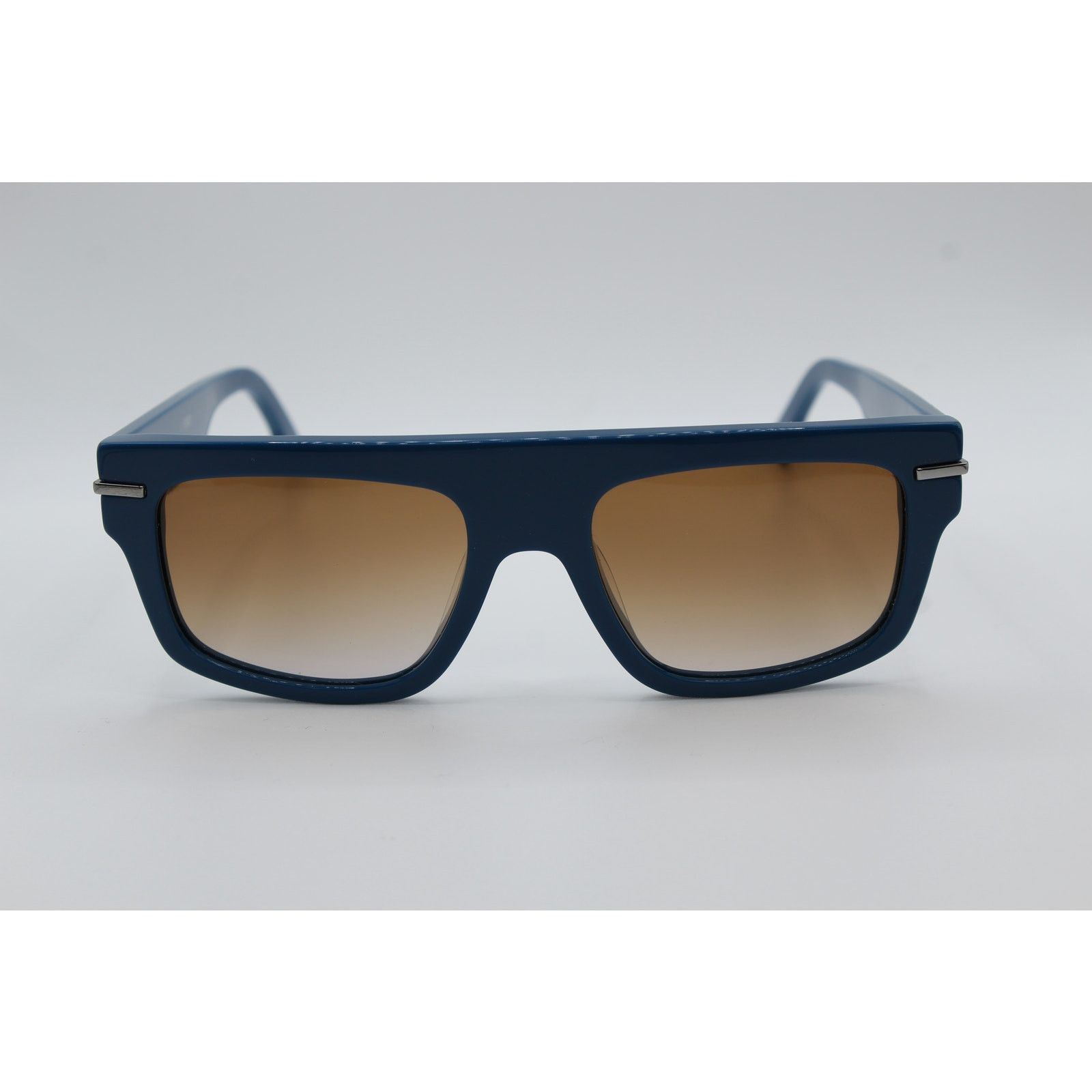 Fendi Fendi FE40091U 90V Cyan Blue, Silver, Brown lens Sunglasses Size ONE SIZE - 2 Thumbnail