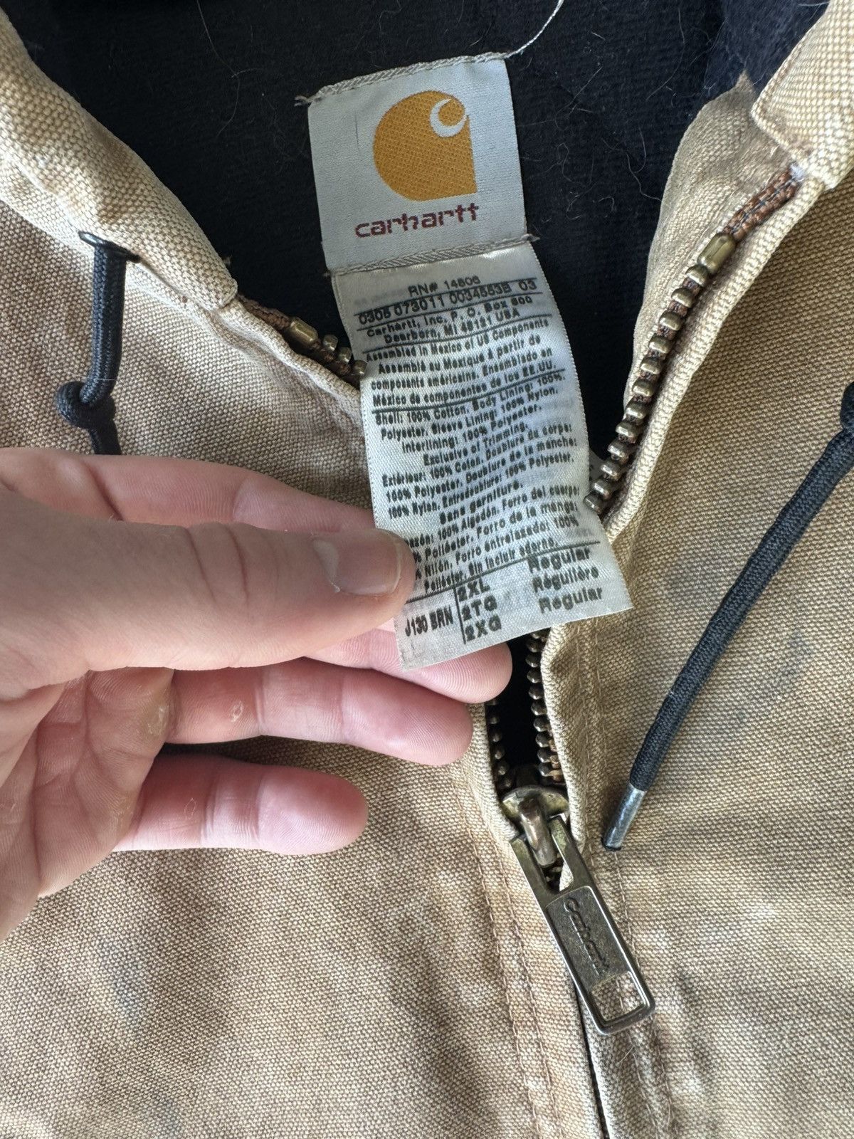 Carhartt Vintage Baggy J130 Carhartt Jacket Size US XXL / EU 58 / 5 - 4 Thumbnail