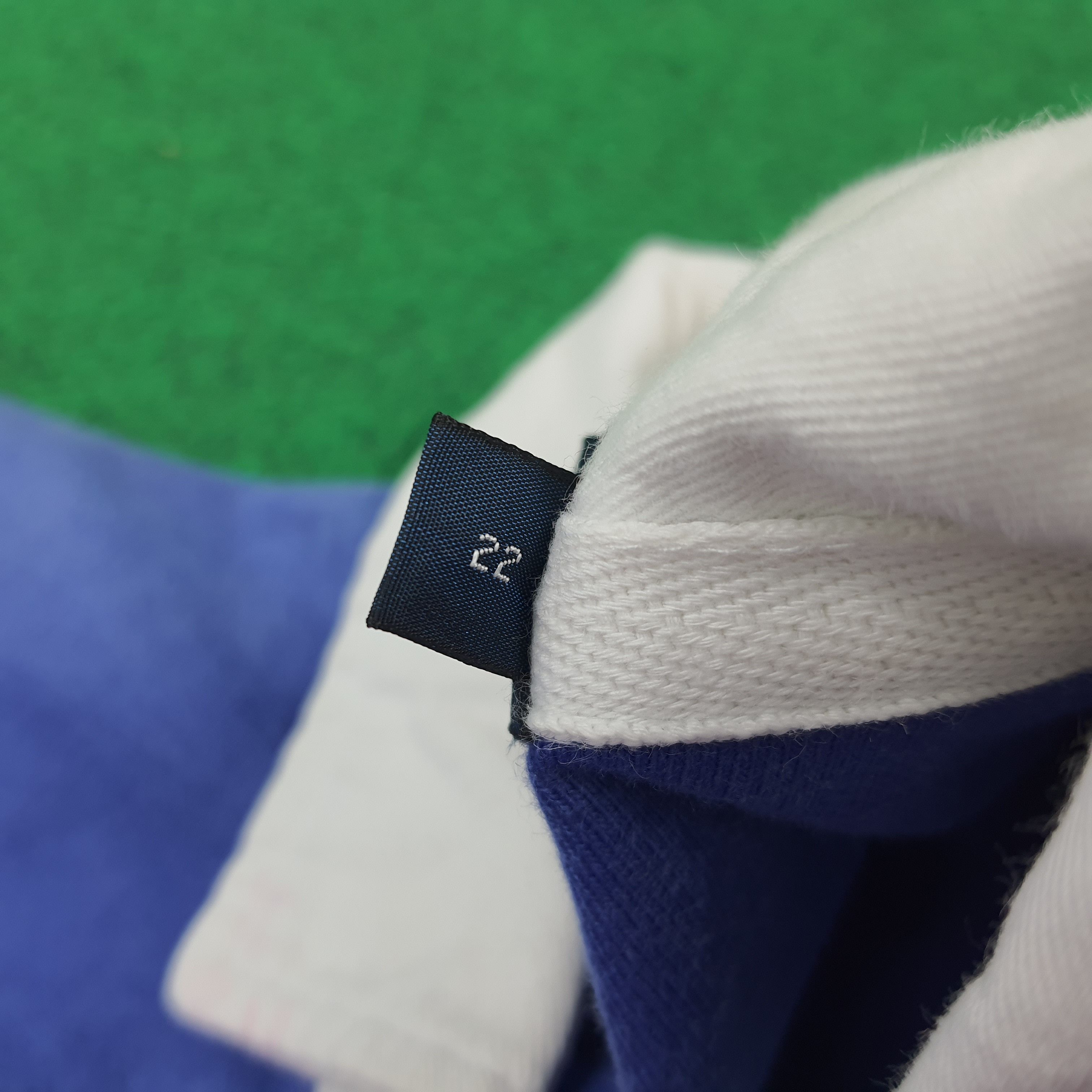 Polo Ralph Lauren Vintage Polo Ralph Lauren Rugby Striped Polo Shirt E1N14 Size US M / EU 48-50 / 2 - 7 Thumbnail