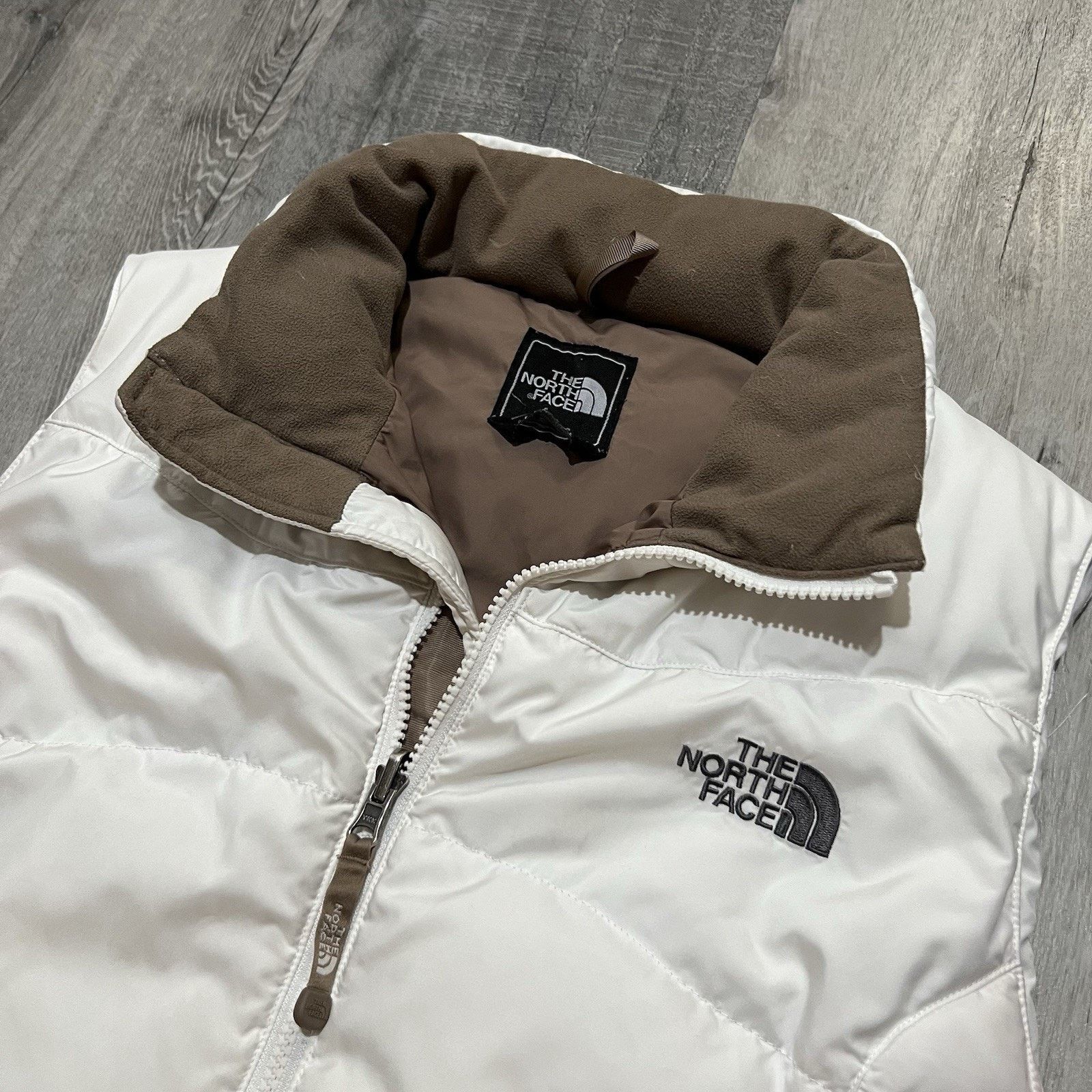 The North Face The North Face 550 Goose Down Puffer Vest White Outdoor Size M / US 6-8 / IT 42-44 - 3 Thumbnail