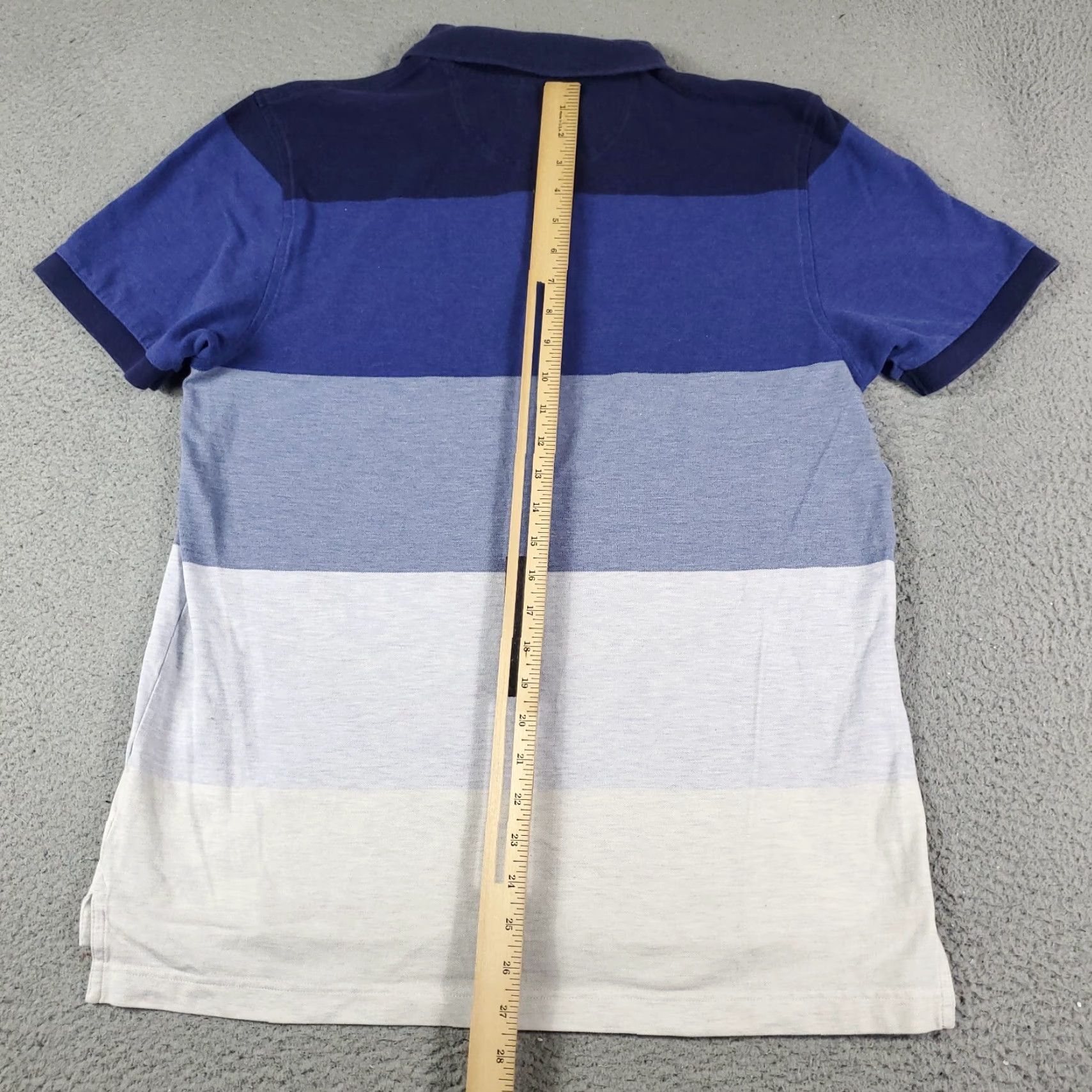 Brooks Brothers Brooks Brothers Striped Polo Shirt Mens Medium Blue Casual Short Sleeve Size US M / EU 48-50 / 2 - 3 Thumbnail