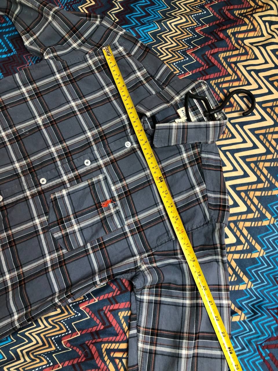Polo Ralph Lauren × Vintage Vintage Polo Ralph Laurent Checked Long Sleeve Shirt Size US L / EU 52-54 / 3 - 7 Thumbnail