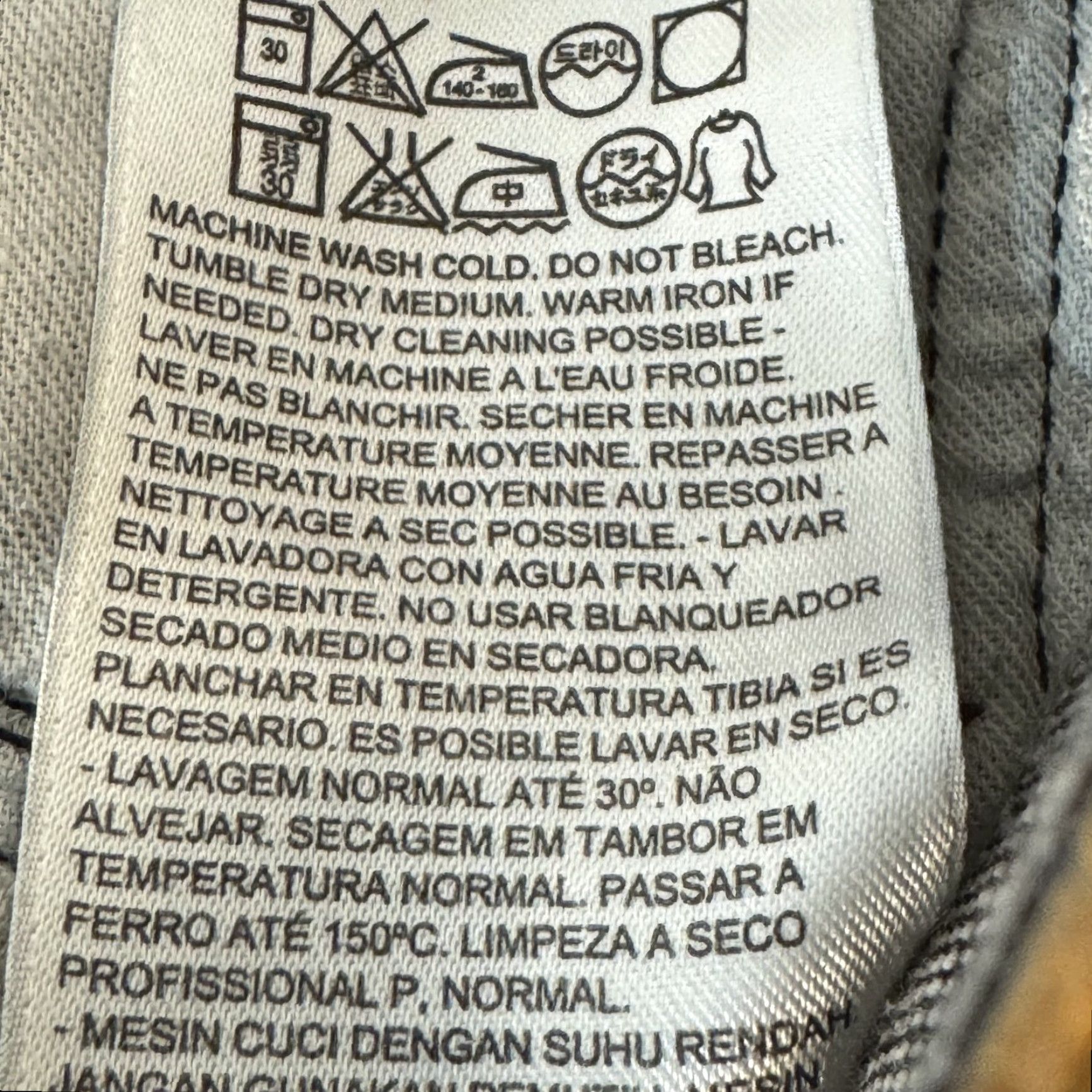 Levi's Levi's 501 Jeans Mens 36x30 Black Button Fly Straight Denim Classic Pants Size US 36 / EU 52 - 7 Thumbnail