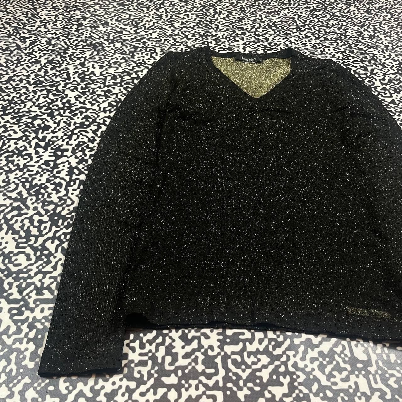 Max Mara Vintage Y2K Max Mara Bodywear Longsleeve Luxury Retro Style Size L / US 10 / IT 46 - 4 Thumbnail