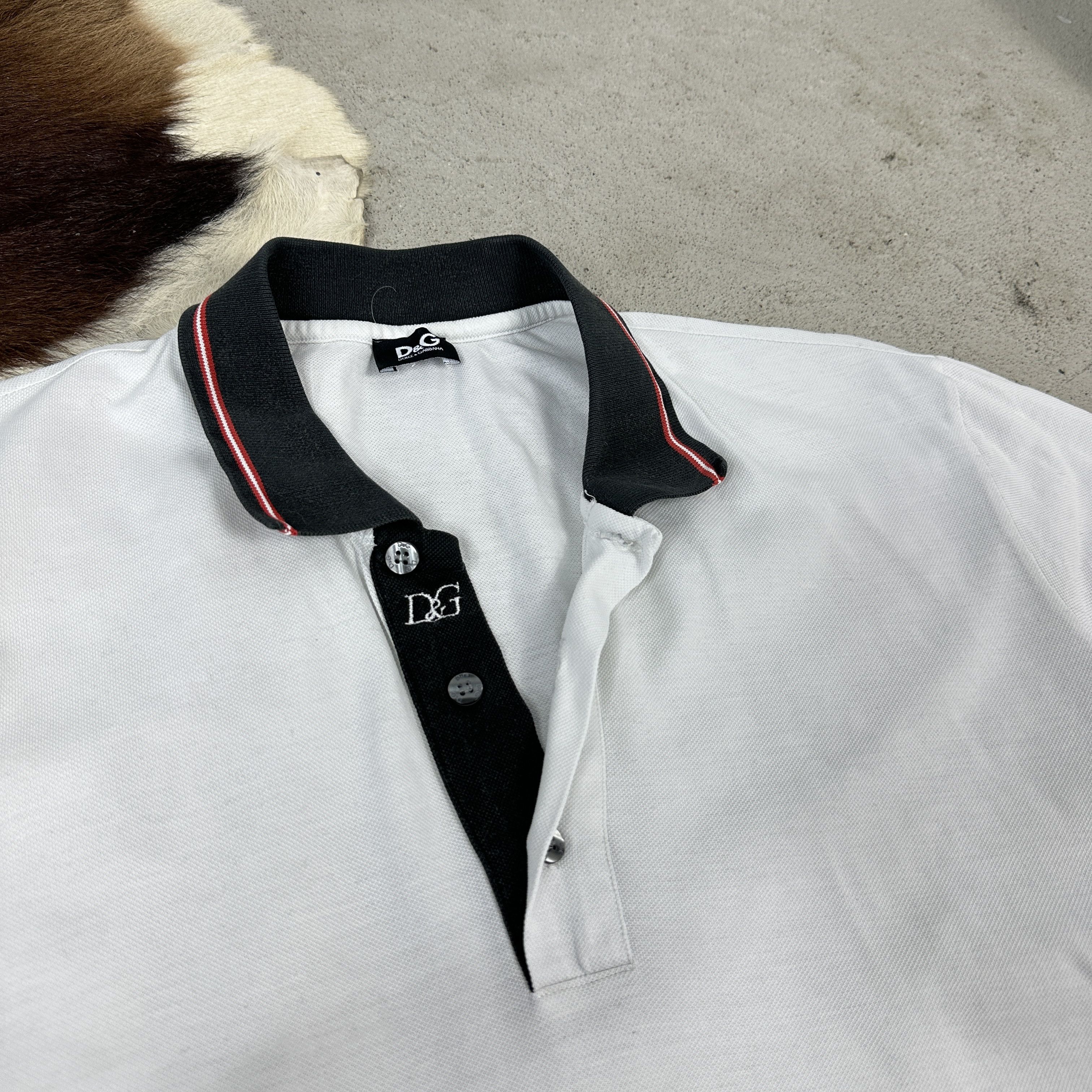 Dolce & Gabbana × Vintage Vintage Y2K Casual Streetwear Polo Dolce & Gabbana T-shirt Size US L / EU 52-54 / 3 - 2 Thumbnail