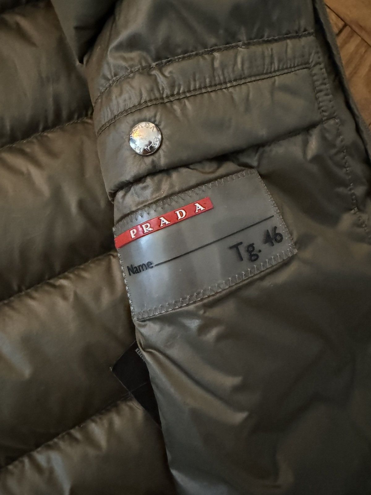 Prada Prada Down Puffer Vest Green Size US S / EU 44-46 / 1 - 7 Thumbnail