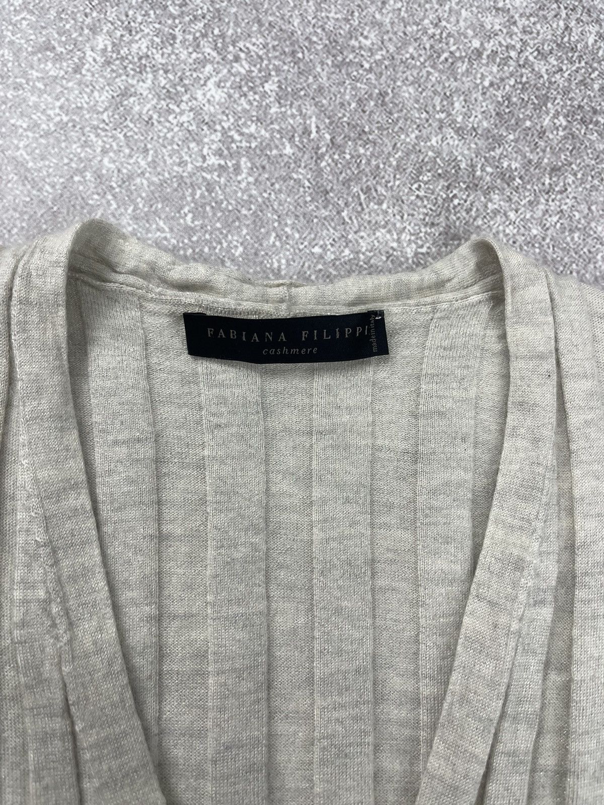 Fabiana Filippi Fabiana Filippi Cashmere/Silk Knit Sweater Cardigan Size S Size S / US 4 / IT 40 - 5 Thumbnail
