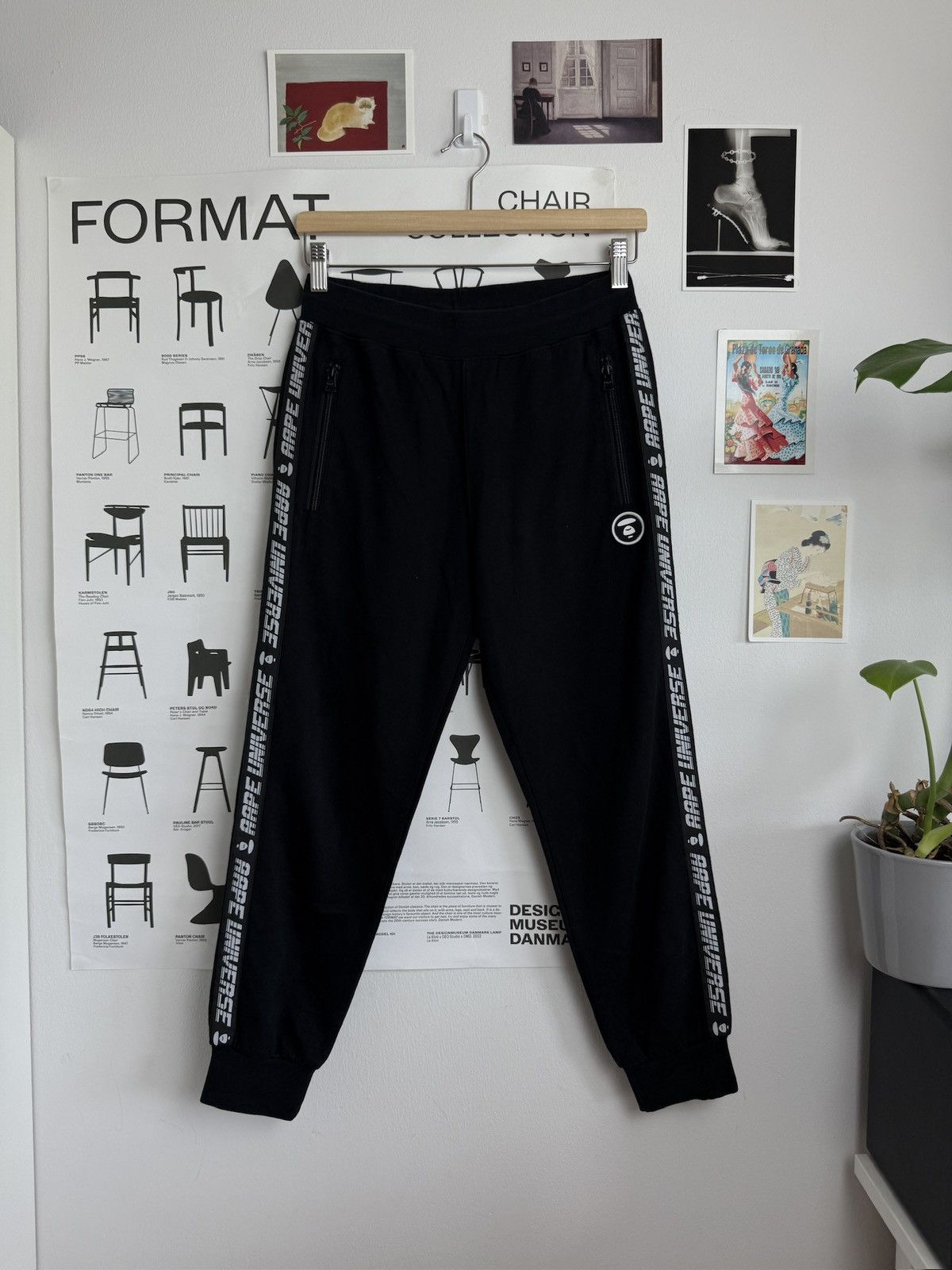 Aape Aape by Bathing Ape small logo sweatpants XXS Japan archive Size US 26 / EU 42 - 1 Thumbnail