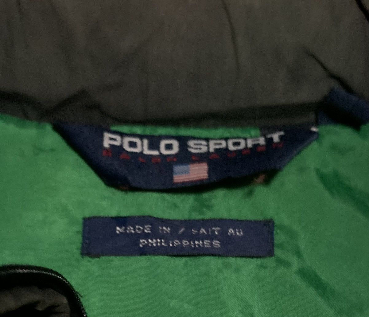 Polo Ralph Lauren Trashed Vintage Polo Sport Ralph Lauren Jacket Sun Faded Size US XL / EU 56 / 4 - 10 Thumbnail