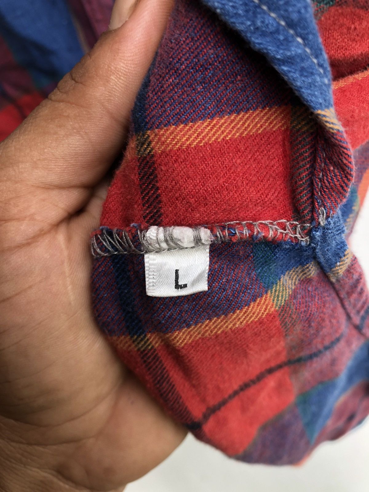 Hunt Club × Japanese Brand × Vintage Vintage 90’s Hunt Club Flannel Button Up Size US L / EU 52-54 / 3 - 7 Thumbnail
