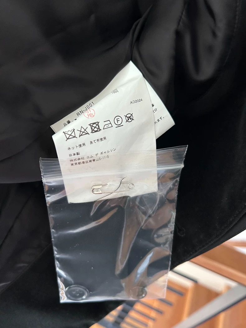 Comme des Garcons Comme Des Garcons Fall/Winter Two Piece Black Suit with Do Size S / US 4 / IT 40 - 5 Thumbnail