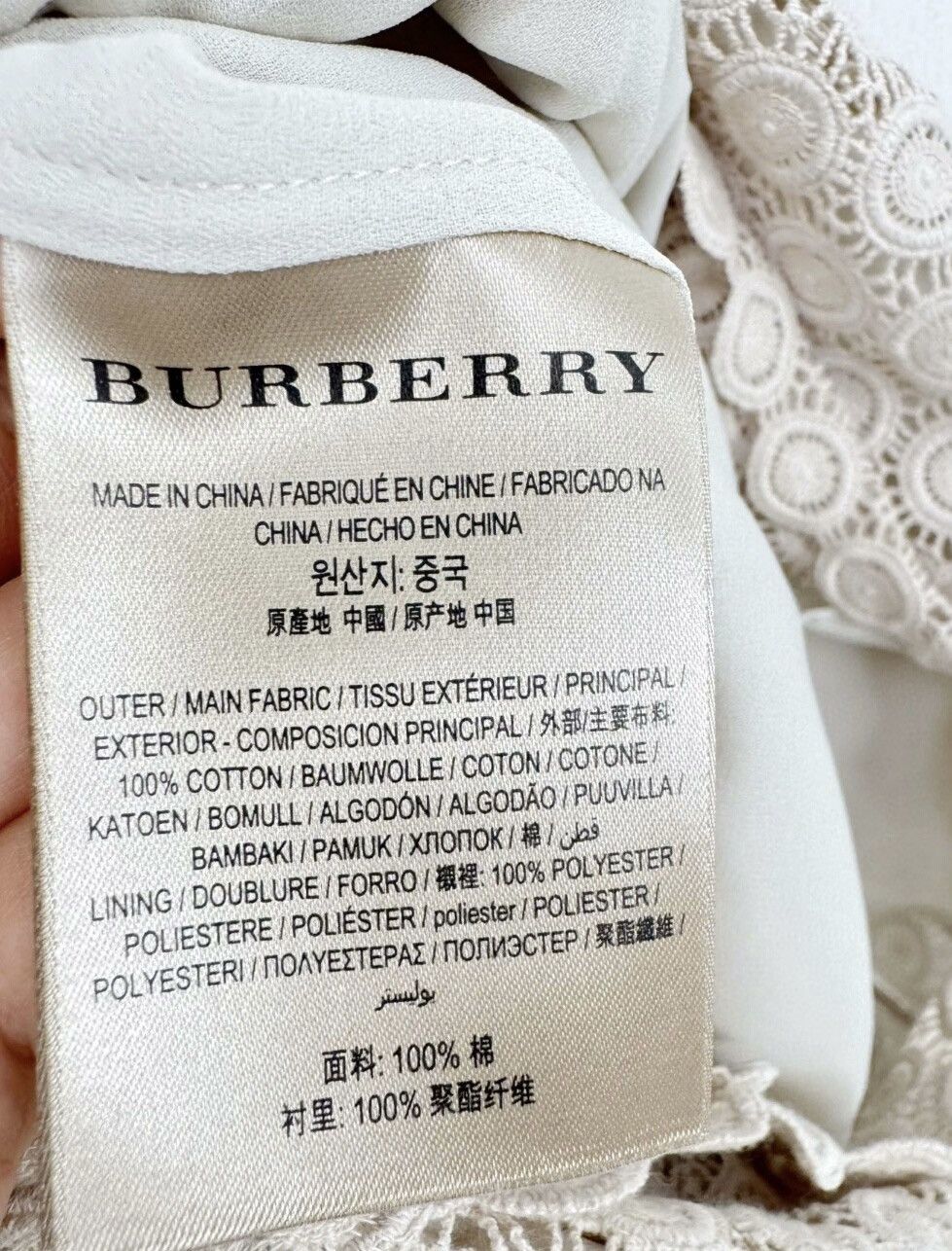 Burberry Burberry hollow-out dress Size XS / US 0-2 / IT 36-38 - 4 Thumbnail