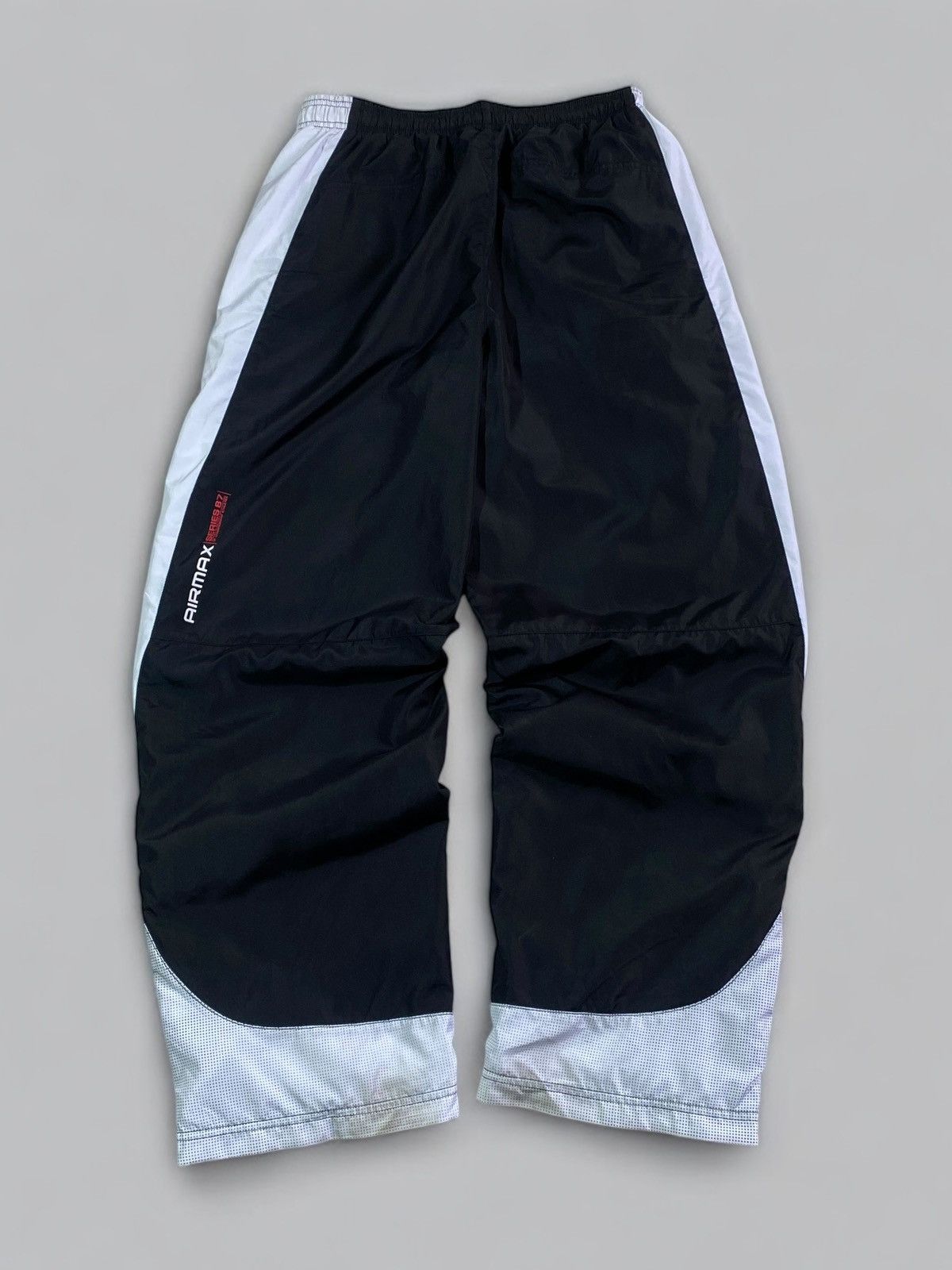 Nike 🔥 Y2k NIKE AIRMAX SERIES 87 PANTS DRILL NYLON TECH STYLE Size US 34 / EU 50 - 2 Thumbnail