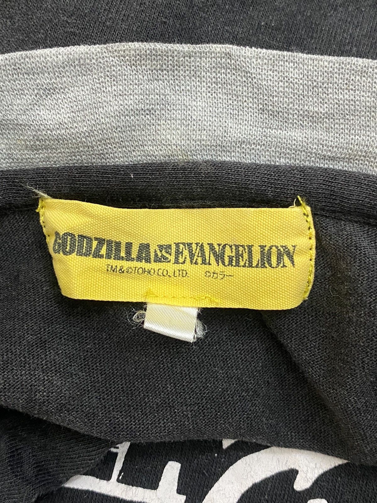 Anime × Japanese Brand Crazy Worn Faded Anima Tohoco Japan Evangelion X Godzilla Size US M / EU 48-50 / 2 - 8 Thumbnail