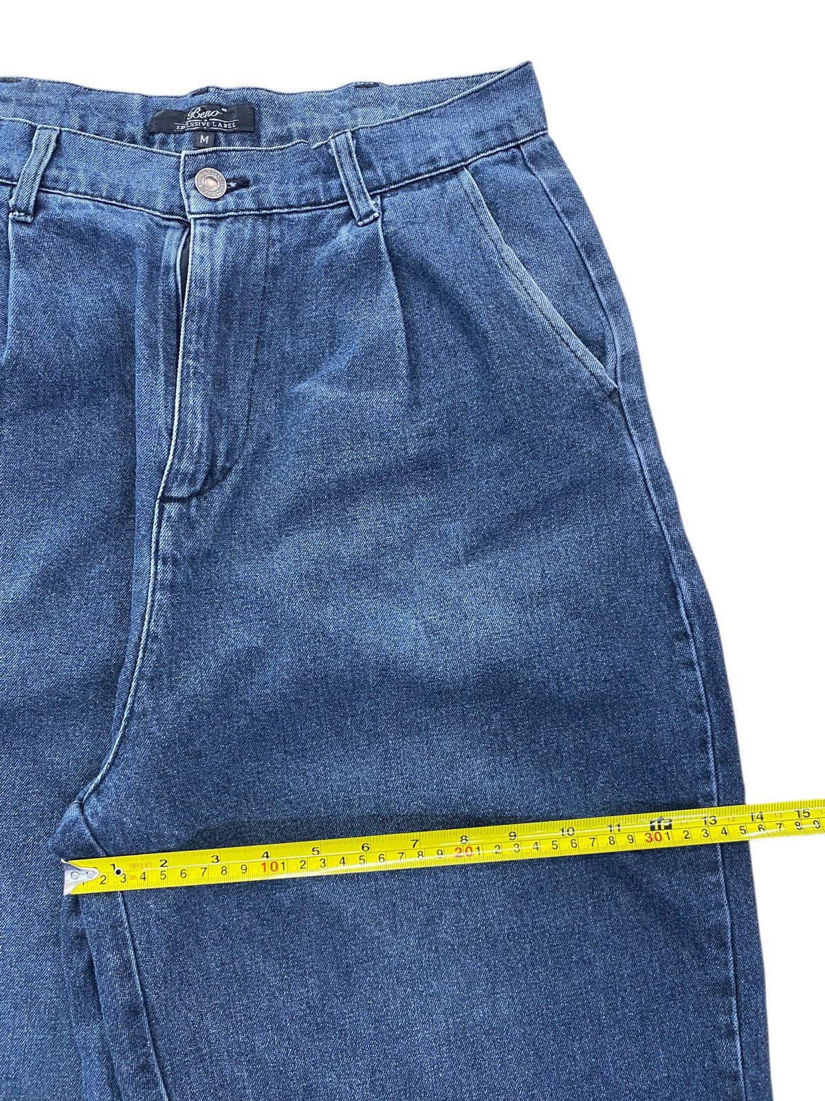 Japanese Brand Japanese Brand Blue Wash Baggy Jeans Style Size US 31 - 7 Thumbnail