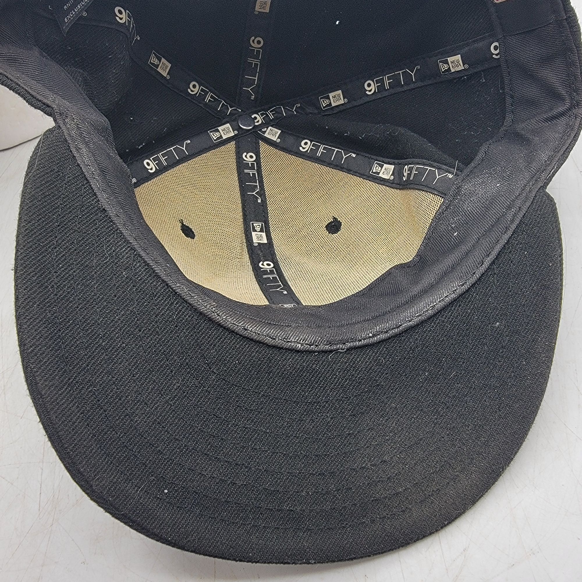 New Era New Era Los Angeles Lakers Adults Black Snapback Cap Hat Adj Size ONE SIZE - 8 Thumbnail