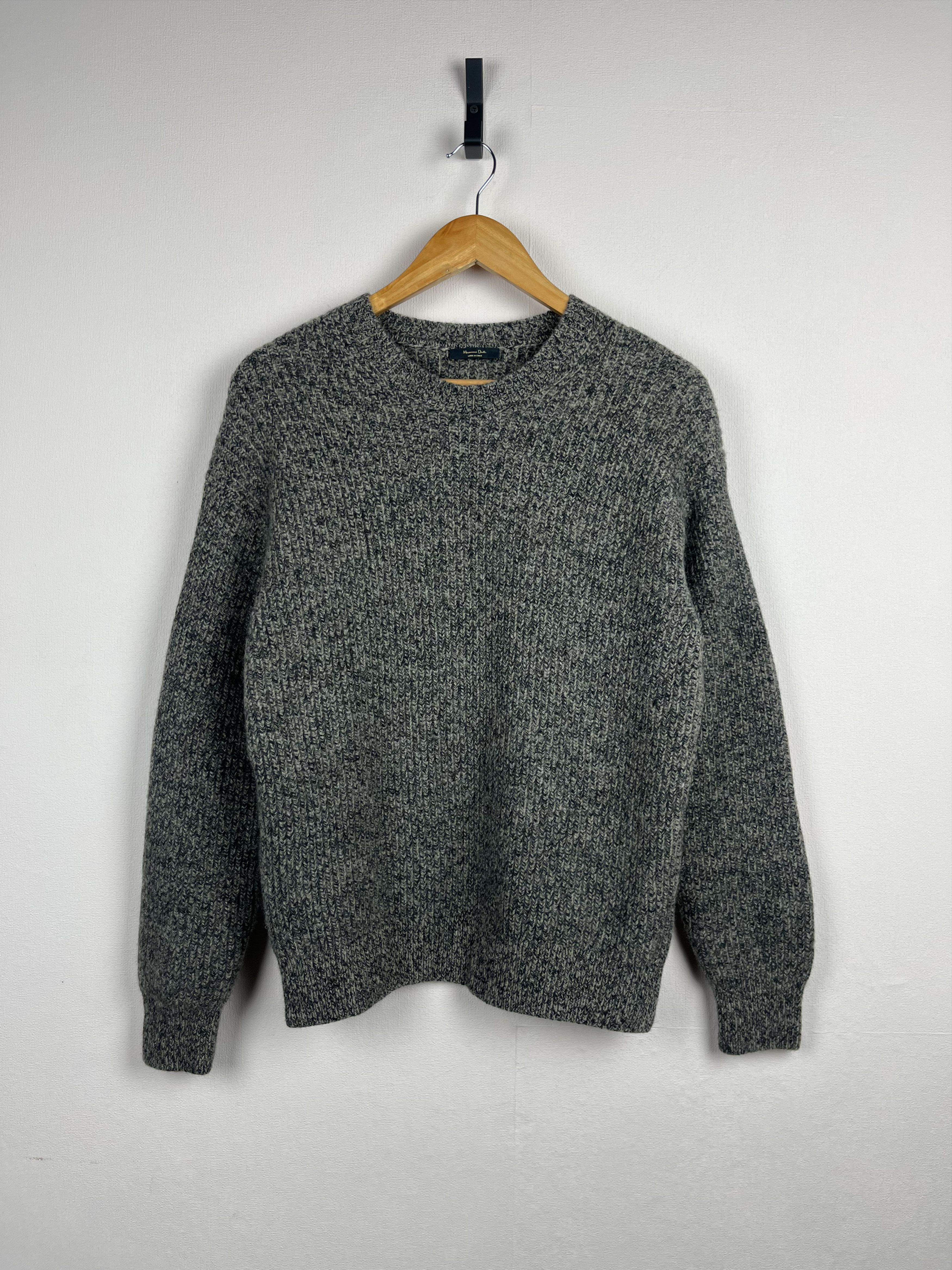 Massimo Dutti Massimo Dutti Sweater Wool Cashmere Long Sleeve Knit Pullove Size US L / EU 52-54 / 3 - 1 Thumbnail