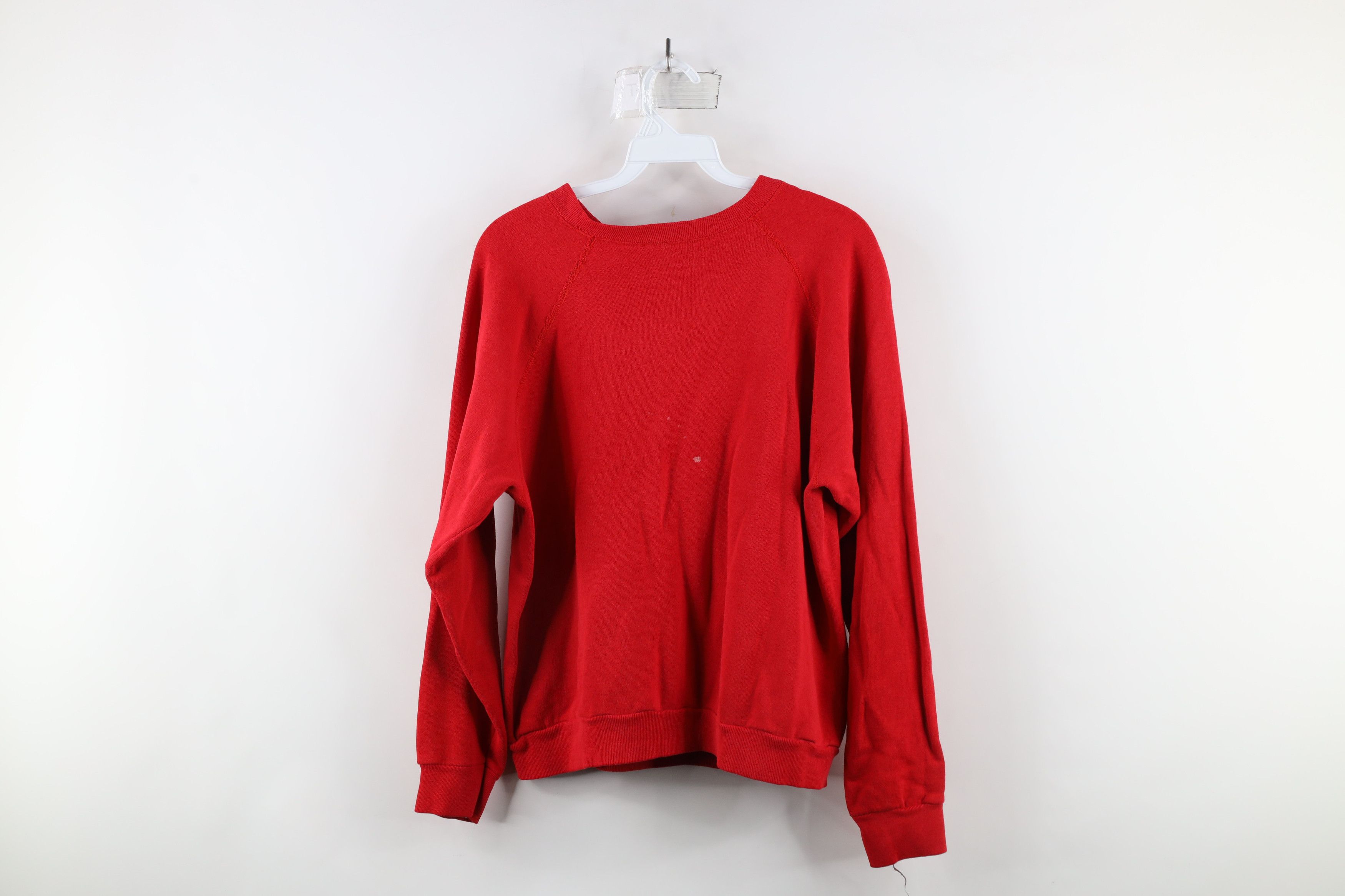 Vintage Vintage 80s Out Ohio State University Sweatshirt Red USA Size L / US 10 / IT 46 - 9 Thumbnail