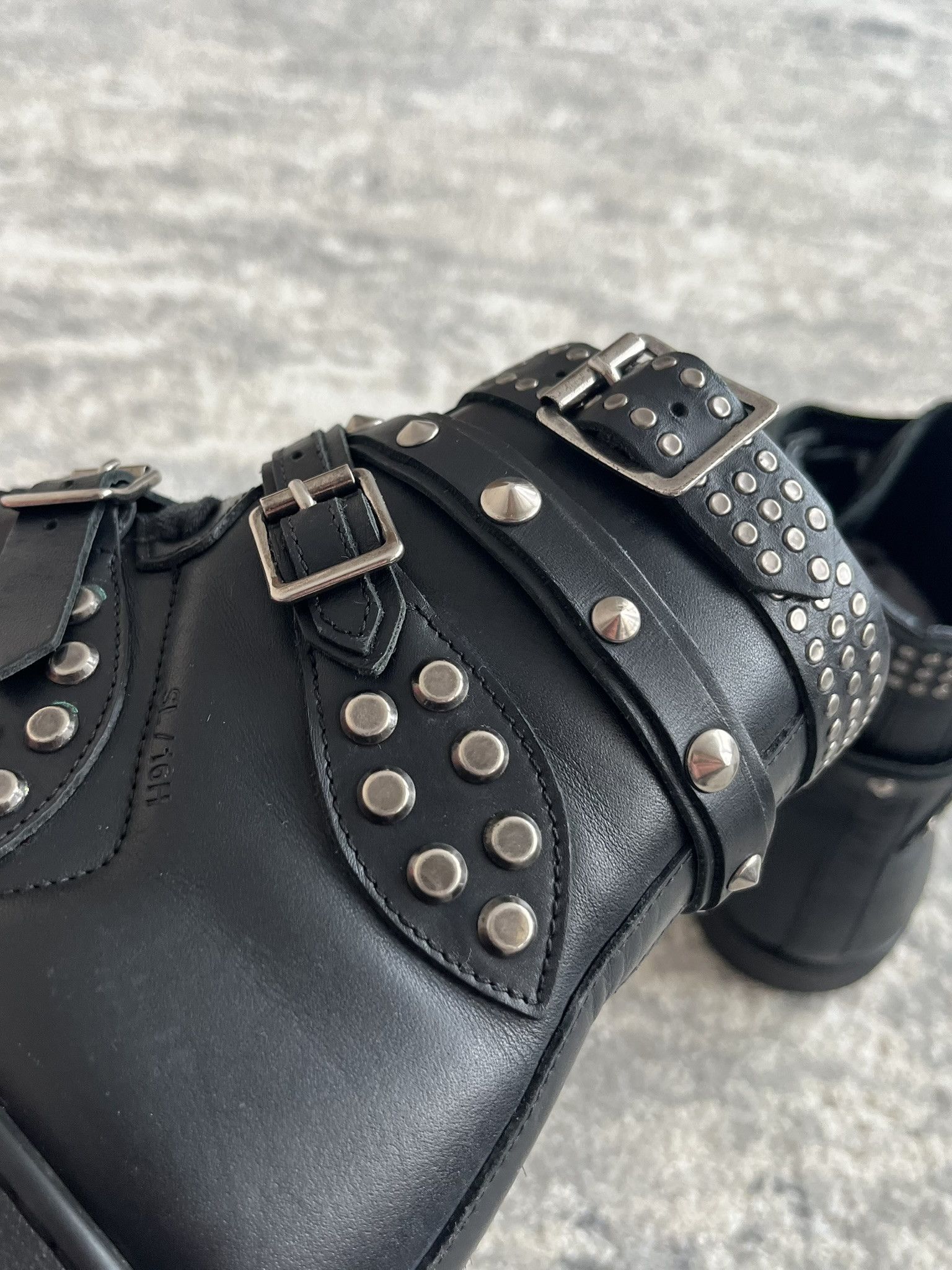 Hedi Slimane × Saint Laurent Paris saint laurent sl/16h studded high tops by hedi slimane Size US 9 / EU 42 - 5 Thumbnail