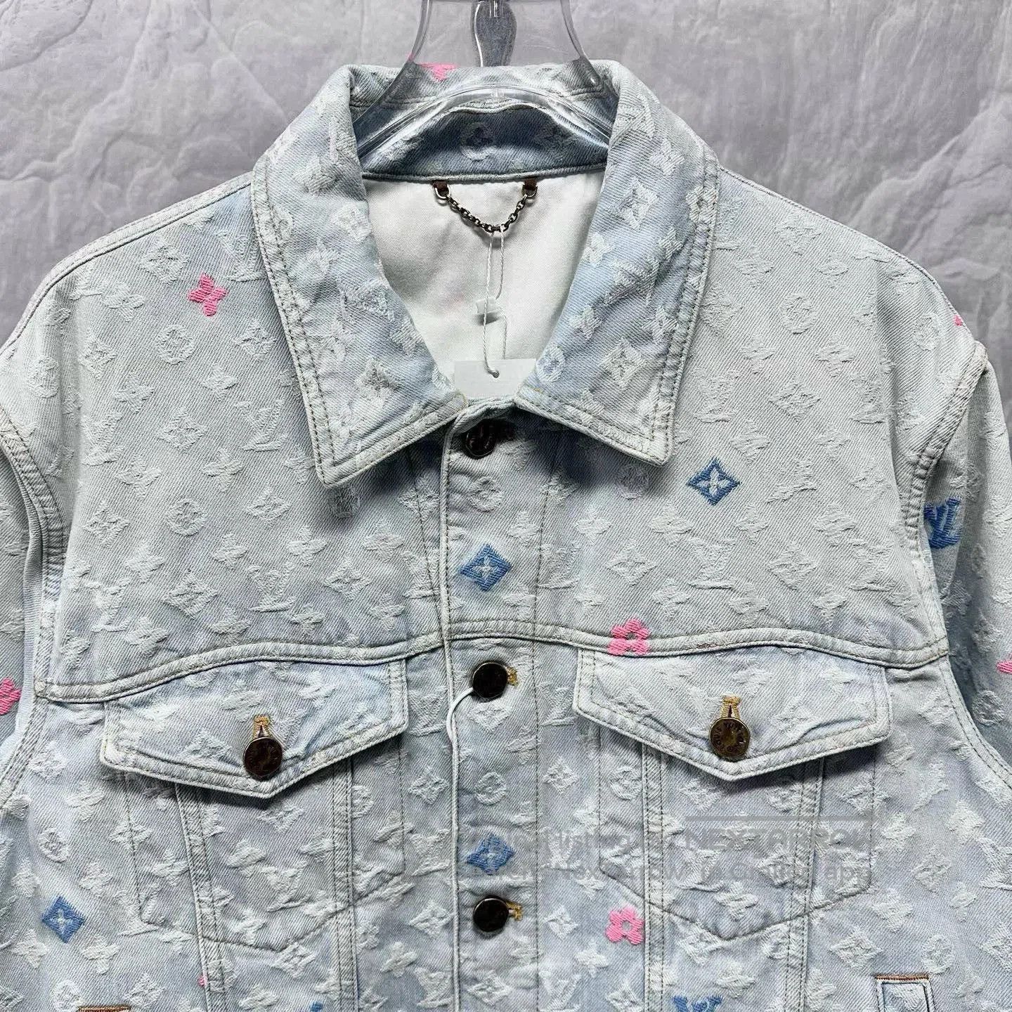 Louis Vuitton louis vuitton fw24 tyler embroidered denim jacket. Size US L / EU 52-54 / 3 - 2 Thumbnail