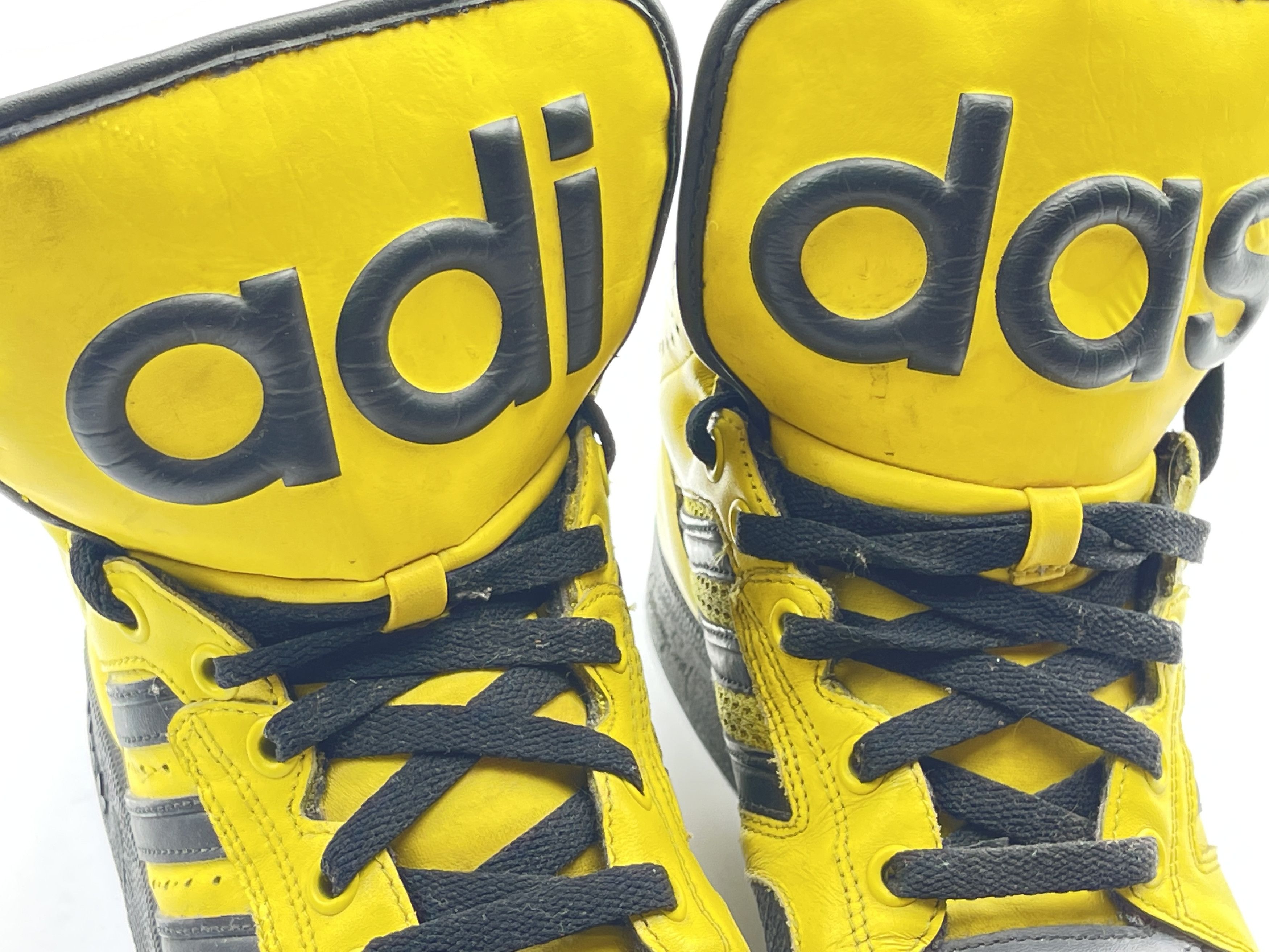 Adidas × Jeremy Scott Adidas sneakers Jeremy Scott Instinct Top shoes ObyO V24530 Size US 6.5 / EU 39-40 - 11 Thumbnail