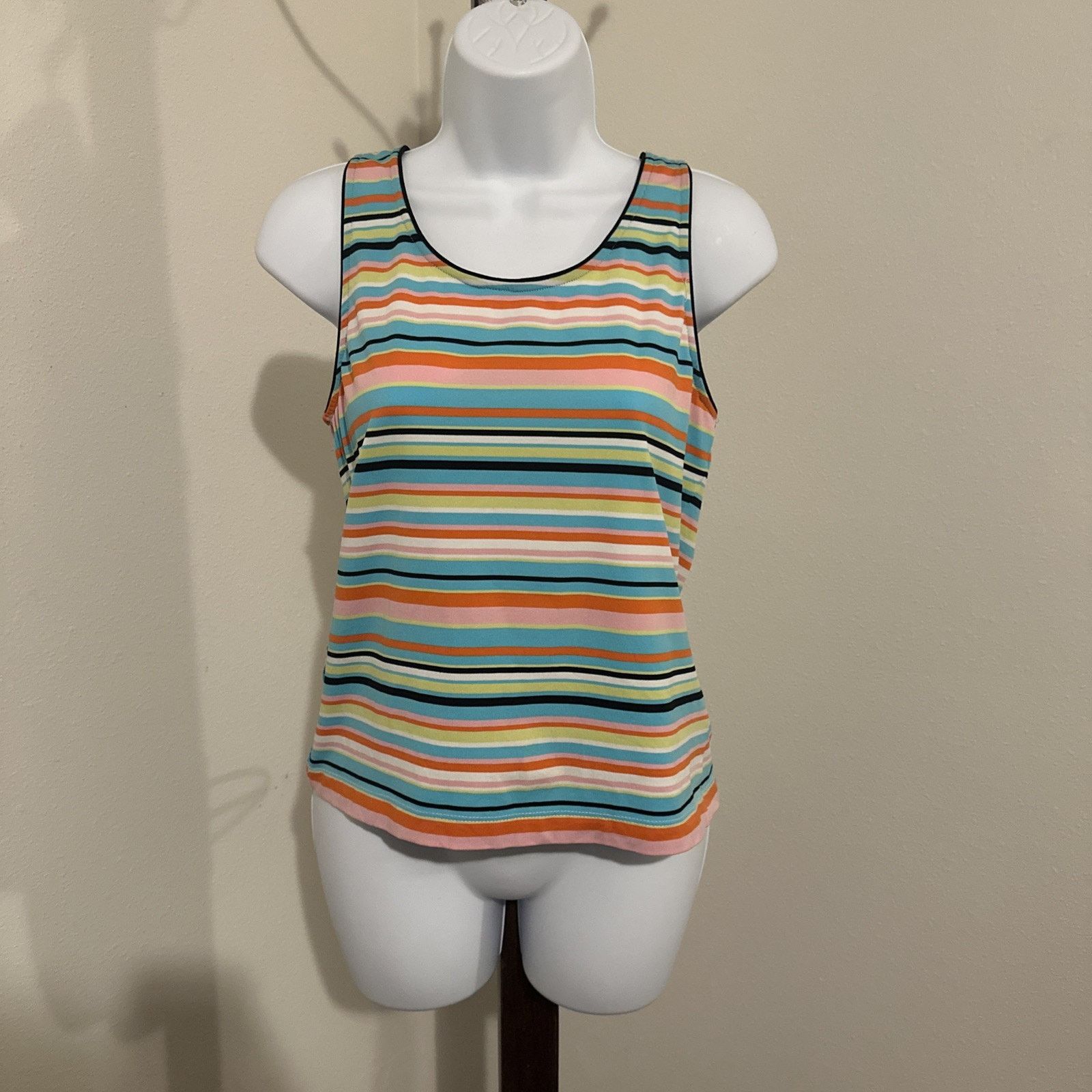 Other Vintage Tail Striped Sleeveless Tank Top, Size S Size S / US 4 / IT 40 - 1 Thumbnail