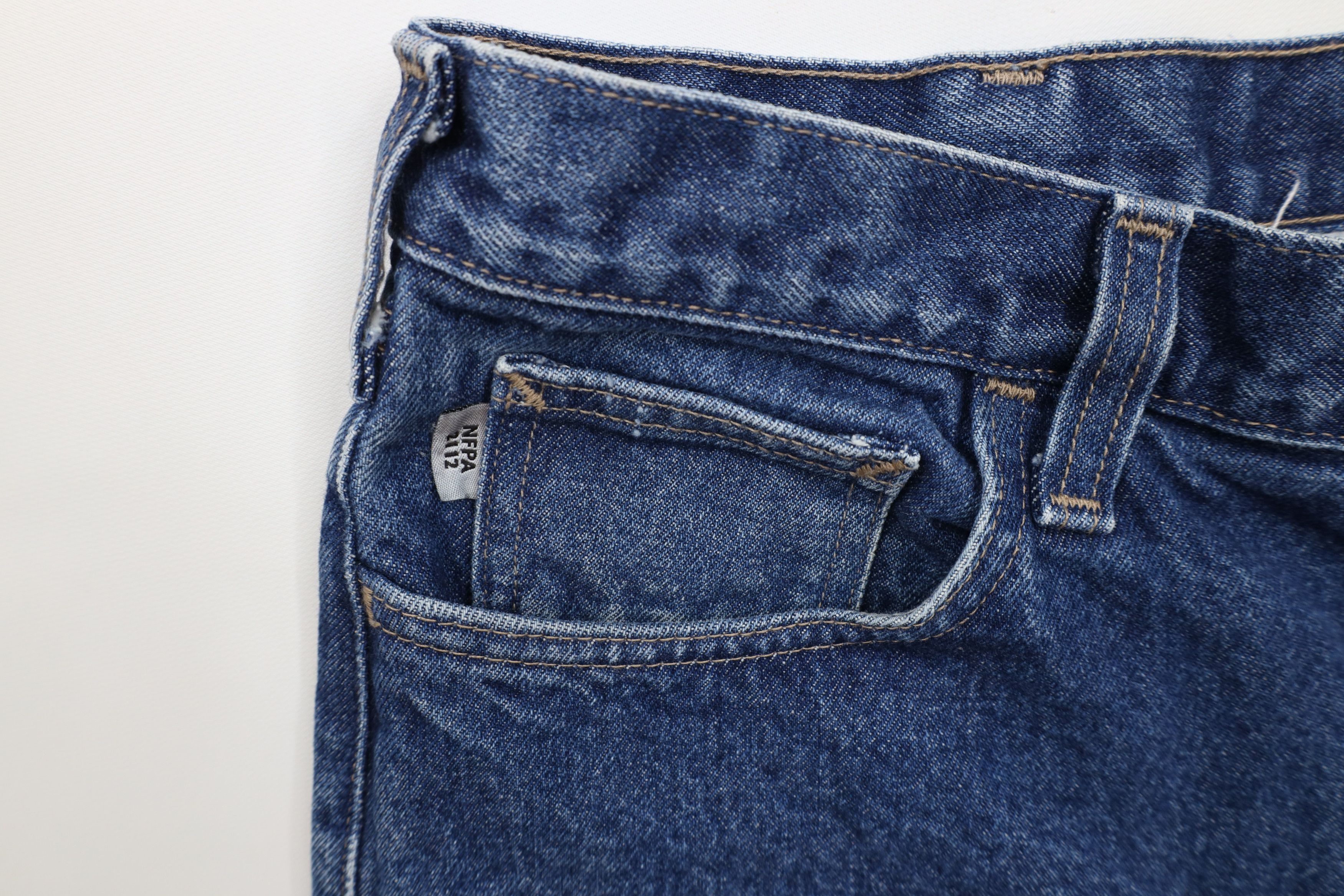 Carhartt × Vintage Vintage Y2K Carhartt FR Flame Resistant Wide Leg Denim Jeans Size US 40 / EU 56 - 8 Thumbnail