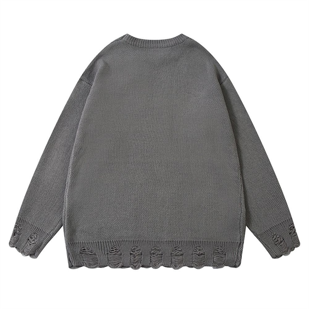 Vintage Men's retro metal chain cartoon print sweater y2k Size US M / EU 48-50 / 2 - 2 Thumbnail