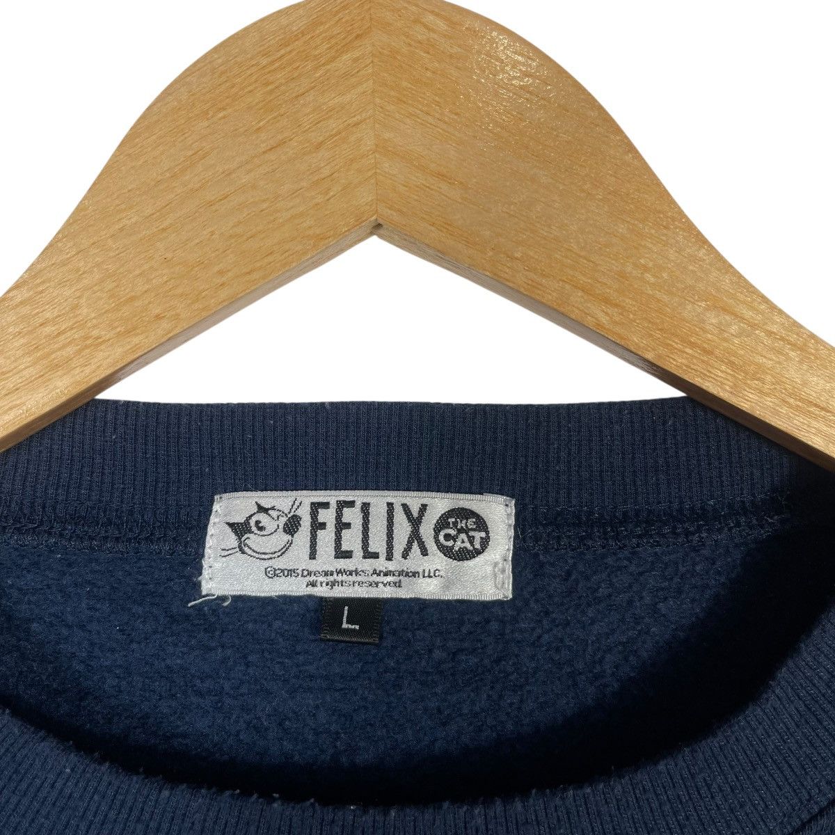 Vintage Felix The Cat Cartoon Crewneck Sweatshirt Navy Blue Comic Size US L / EU 52-54 / 3 - 3 Thumbnail