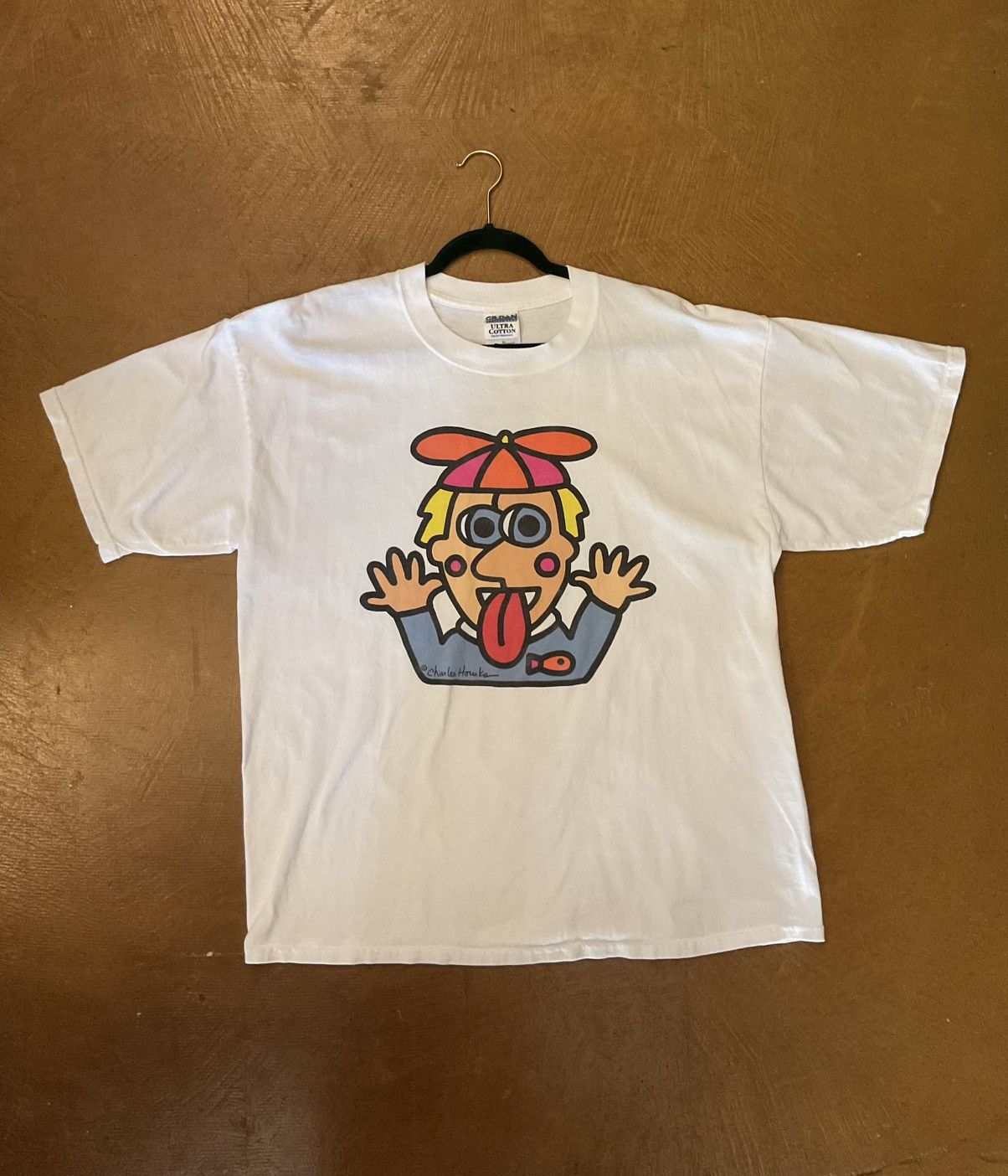 Gildan Rare Vintage Charles Houska Art Size US XL / EU 56 / 4 - 1 Thumbnail