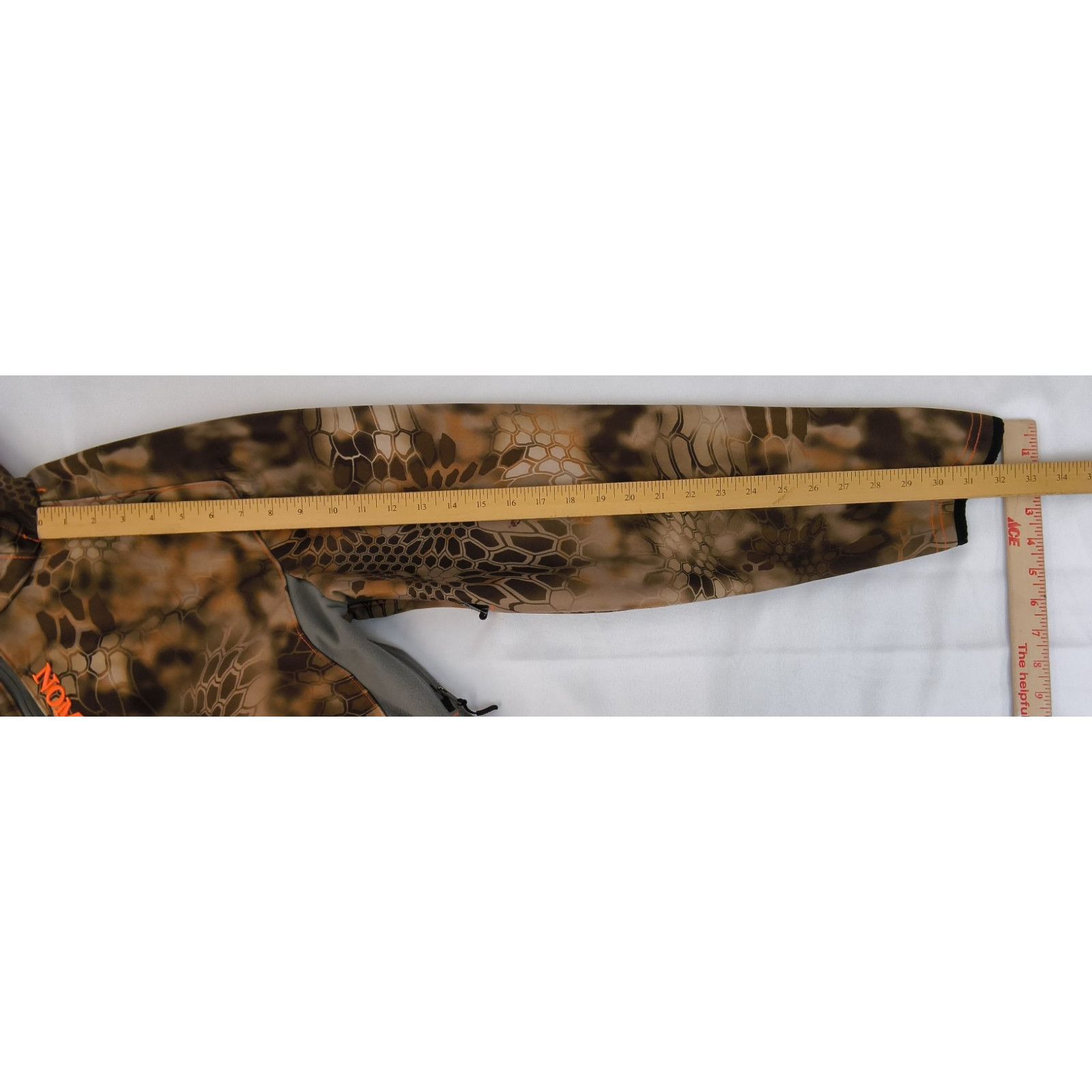 Nomad Nomad Banshee Jacket 1/2 Zip Men L Brown Camo Hood Softshell Size US L / EU 52-54 / 3 - 15 Thumbnail
