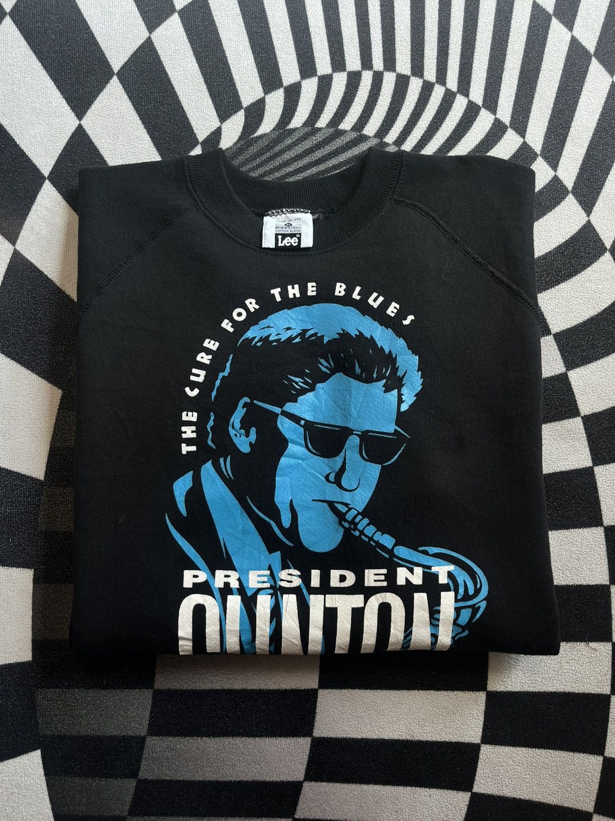 Arts & Science Vintage THE CURE FOR THe BLUES President Clinton 1992’s Size US XL / EU 56 / 4 - 1 Thumbnail