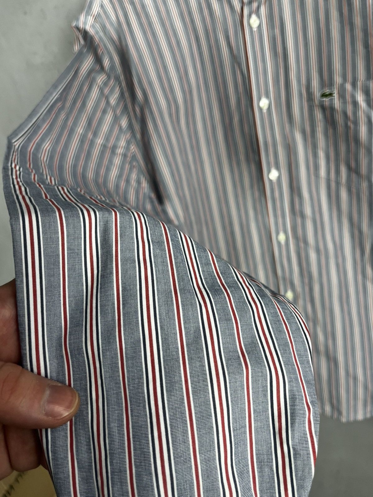 Lacoste Lacoste mens button shirt size m Size US M / EU 48-50 / 2 - 5 Thumbnail