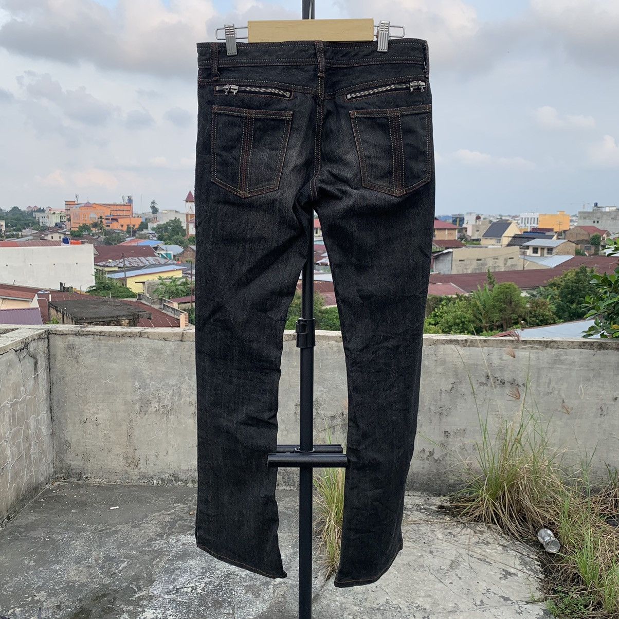 If Six Was Nine × Japanese Brand 💥Flare💥90s Schlussel Stretch mark Wolf Washed faded jean Size US 33 - 8 Thumbnail