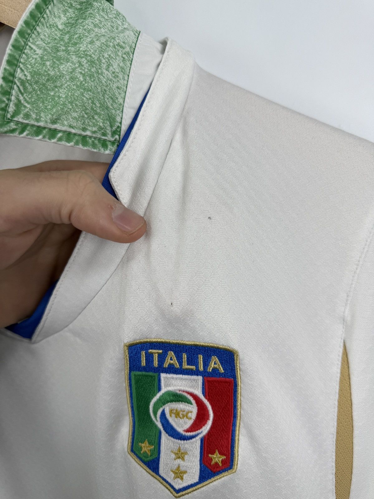 Puma 🇮🇹 Vintage 2010 Puma Italy Soccer Jersey T-Shirt Retro Rare Size US M / EU 48-50 / 2 - 14 Thumbnail