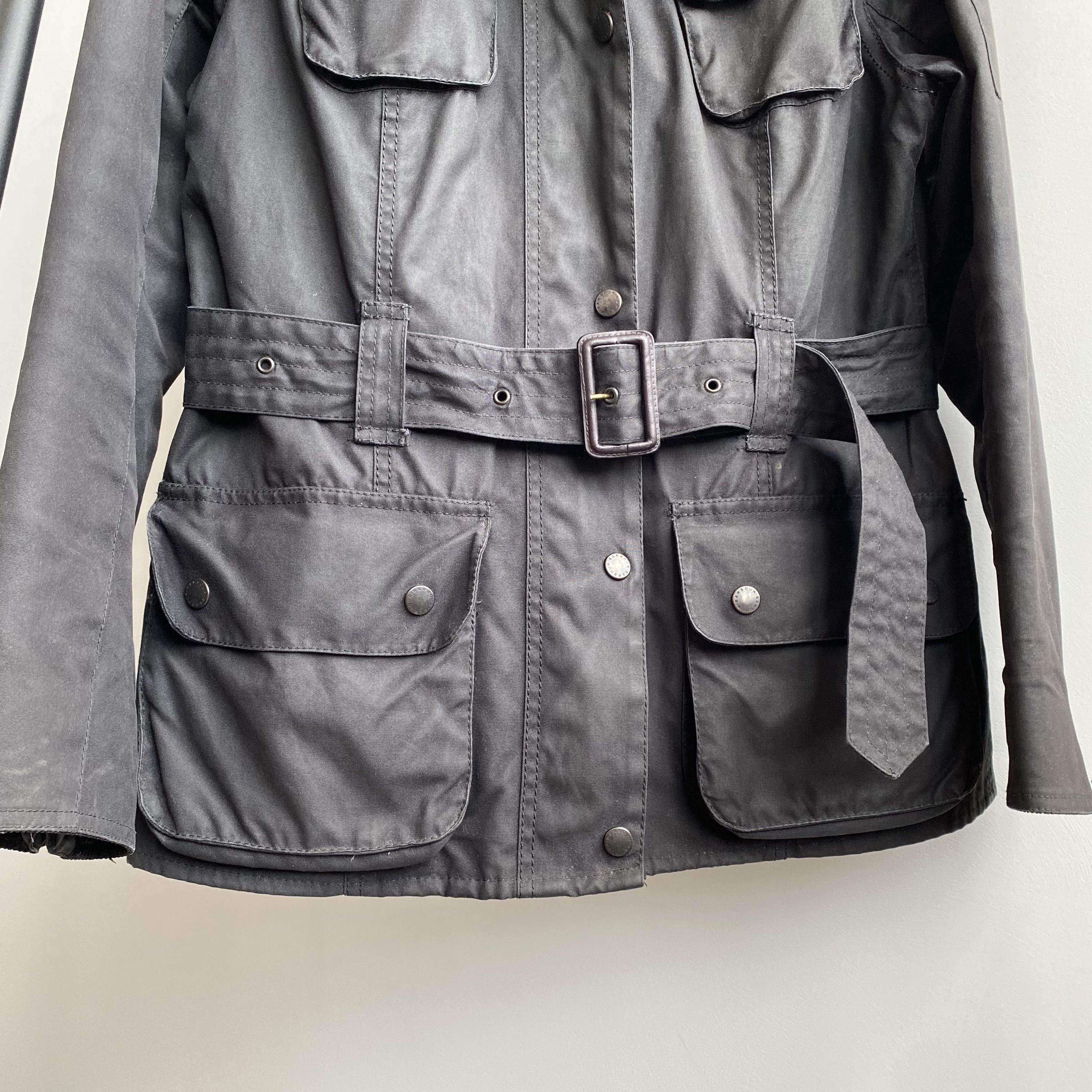 Barbour Barbour international June Waxed Cotton Jacket Size M / US 6-8 / IT 42-44 - 2 Thumbnail