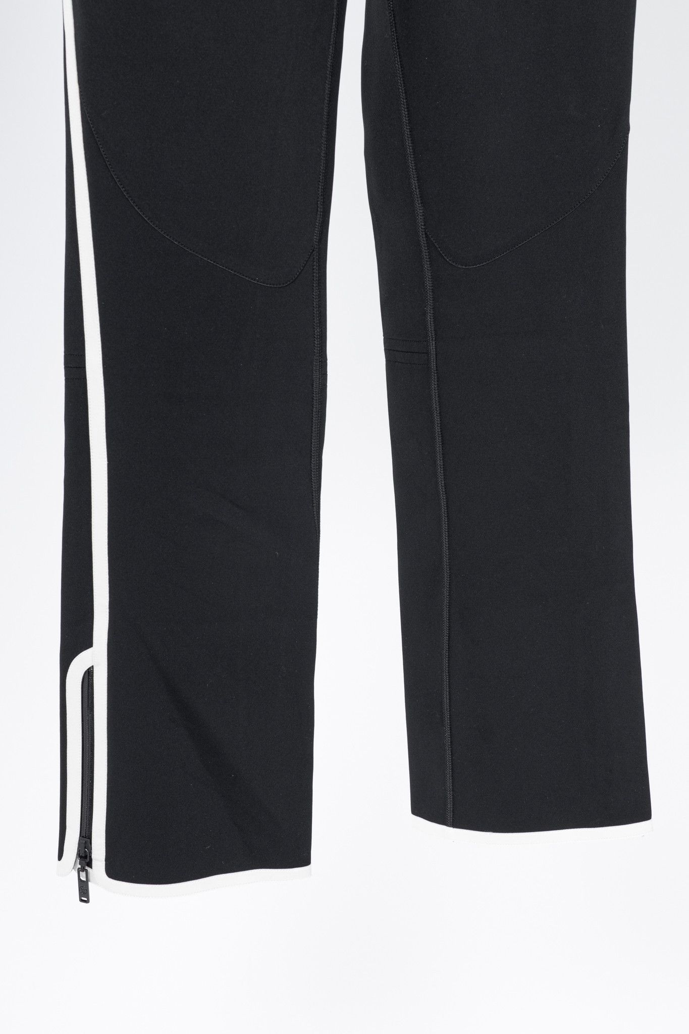 Louis Vuitton Louis Vuitton Black Stretch Piped Flared Pants Size 26" / US 2 / IT 38 - 6 Thumbnail