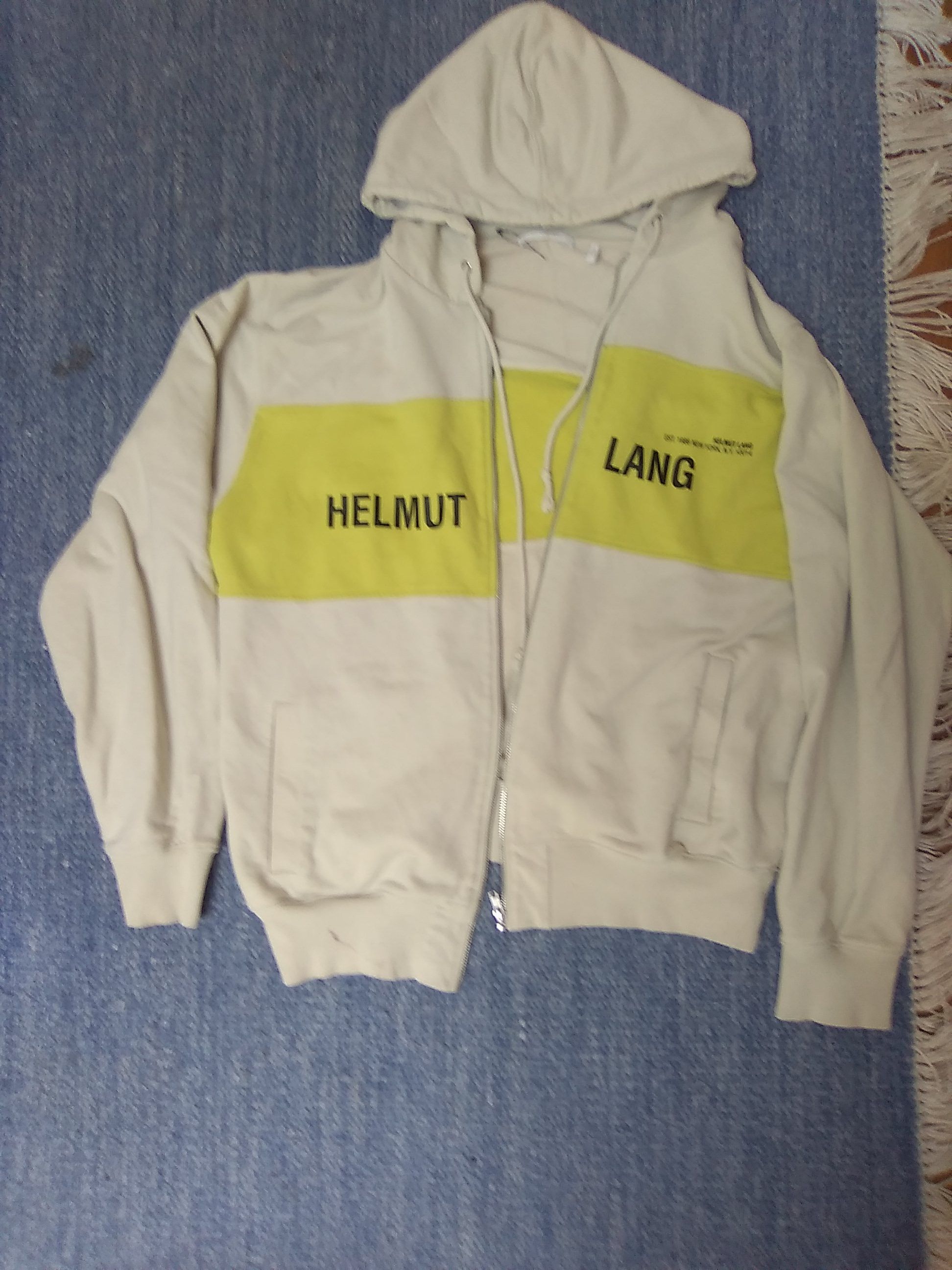 Helmut Lang HELMUT LANG SS2018 zip up hoodie Size US L / EU 52-54 / 3 - 4 Thumbnail