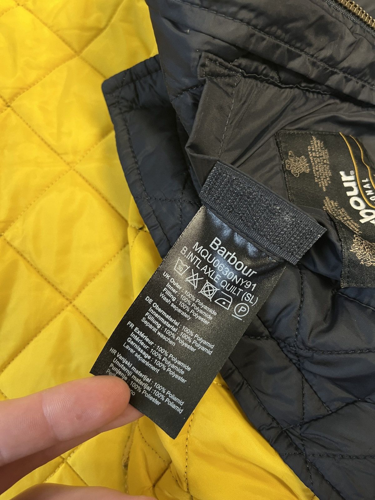 Barbour Barbour International Axle Quilted Jacket Size US L / EU 52-54 / 3 - 10 Thumbnail