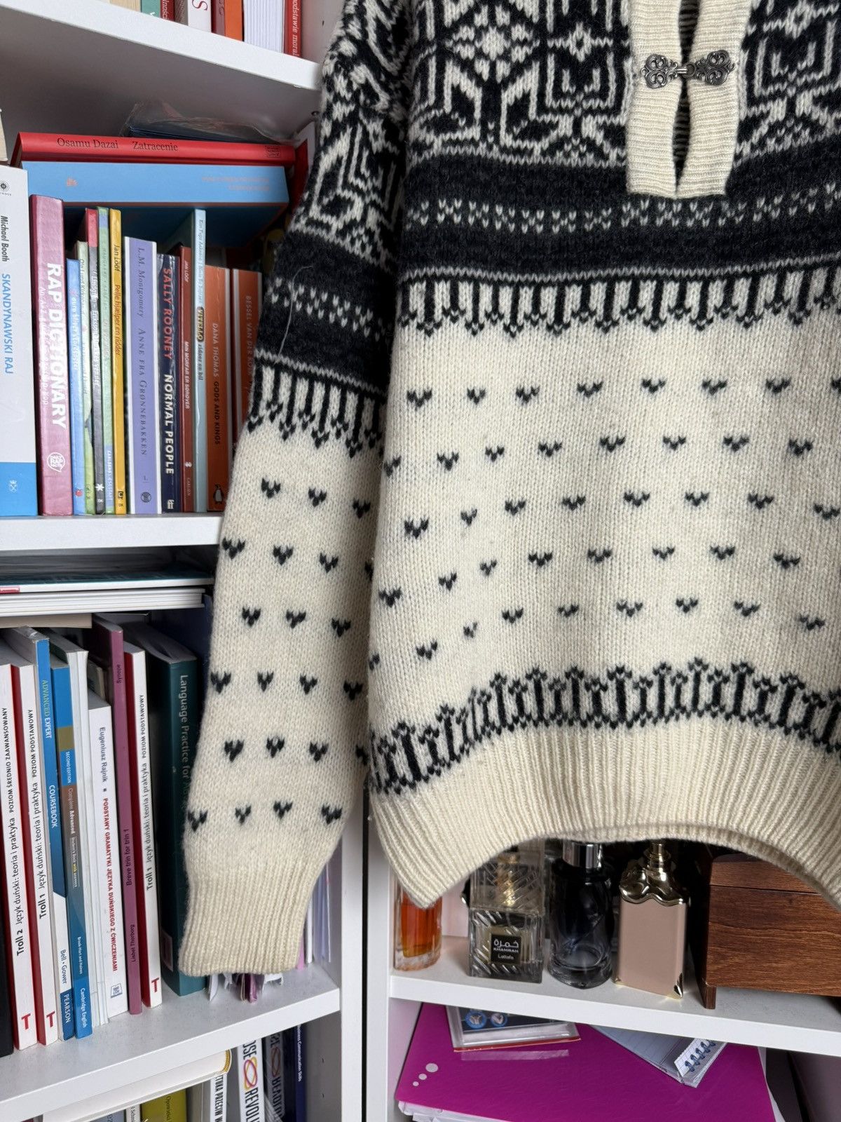 Dale Of Norway × Vintage Vintage 90s Like dale of Norway wool sweater L cottage retro Size US L / EU 52-54 / 3 - 7 Thumbnail