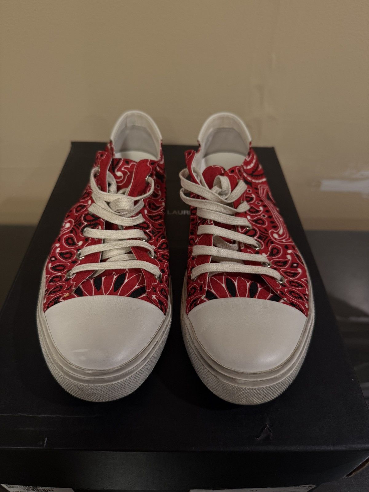 Yves Saint Laurent Saint Laurent Bedford Low Top Sneakers Size US 8 / EU 41 - 5 Thumbnail