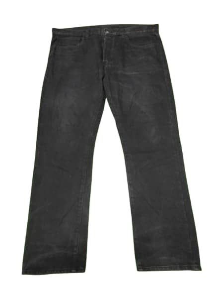 Vintage DENIM JEANS BLACK Size US 40 / EU 56 - 1 Thumbnail