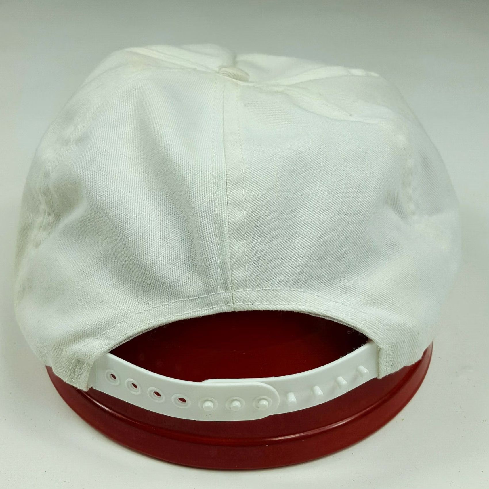 Spell VINTAGE Virkler Trucking Spell Out USA Snapback Adjustable Hat Cap White Men Adjustable Hat Cap Embroidered 80s Retro Trucker Casual Shoes? Size ONE SIZE - 5 Thumbnail