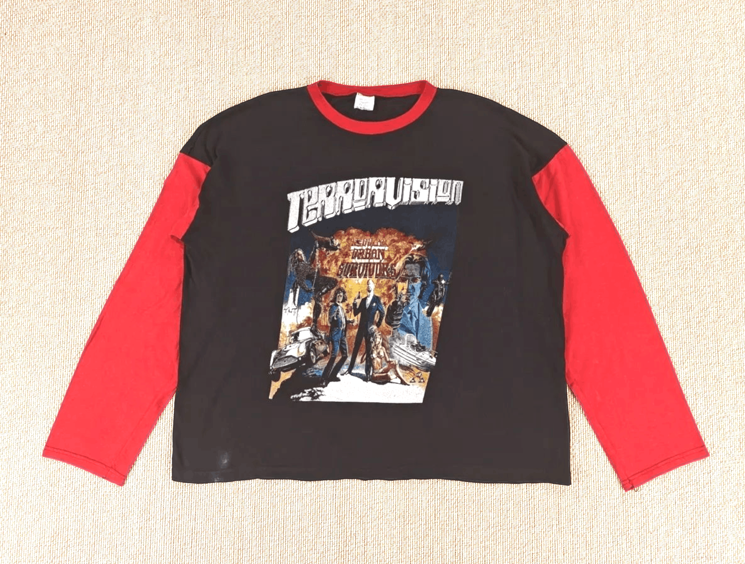 Vintage Vintage 1990s Terrorvision Promo Album Tee Size US XL / EU 56 / 4 - 1 Thumbnail
