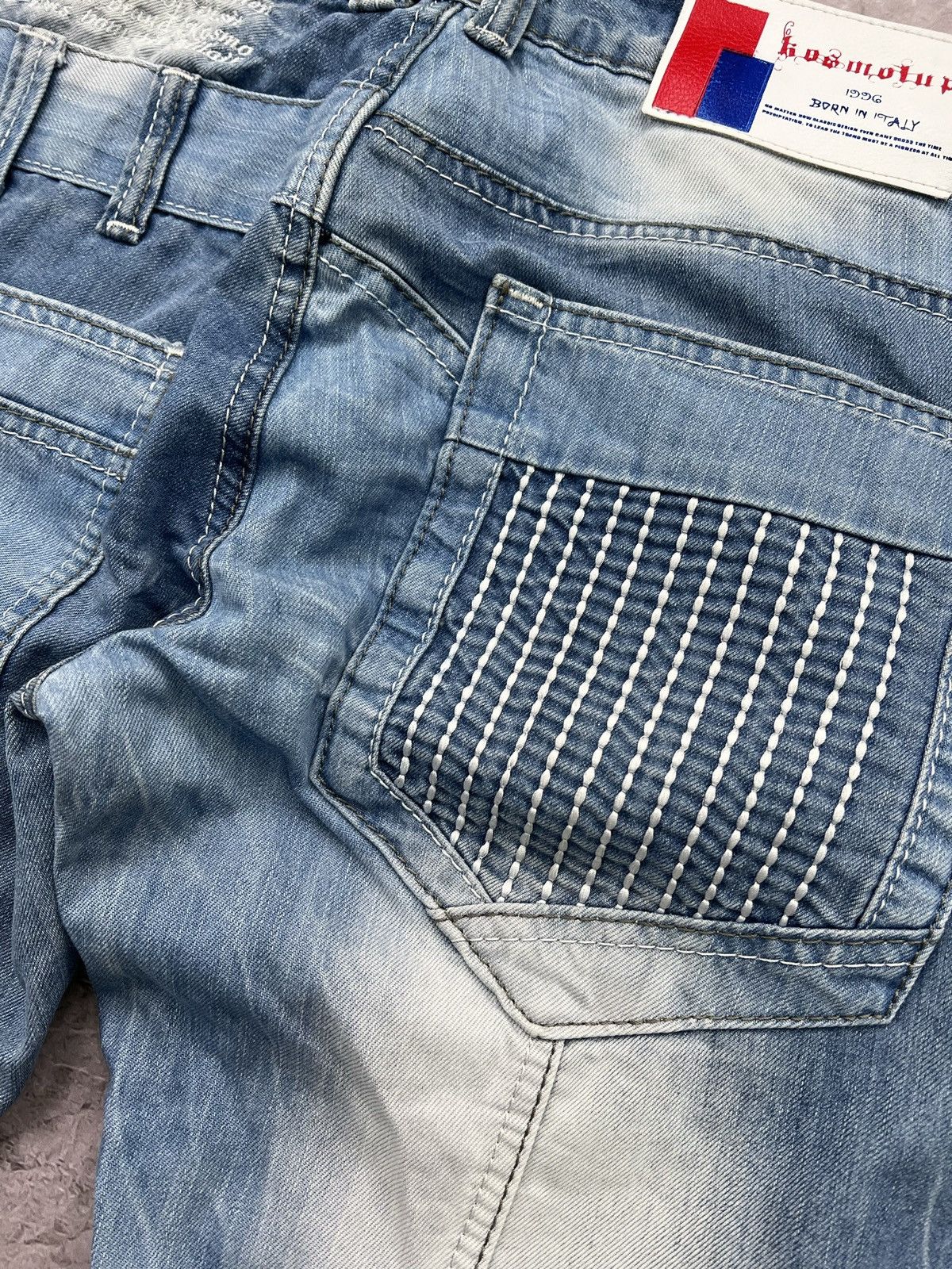 Japanese Brand × Vintage VINTAGE WASHED DIESEL DECONSTRUCTED Y2K CARGO PANTS JEANS Size US 32 / EU 48 - 13 Thumbnail