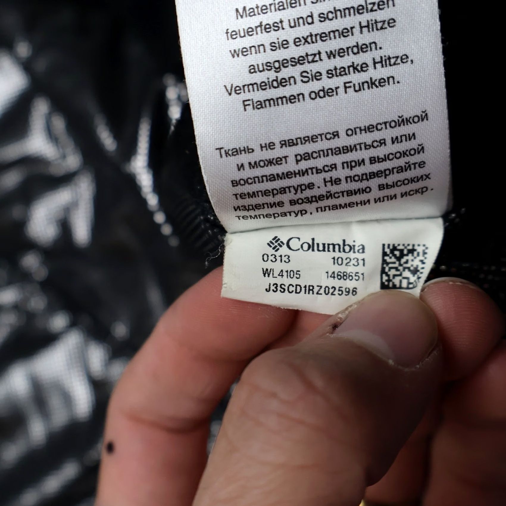 Vintage Columbia Womens Large Black Ripstop Omni-Heat Belted Wind Rain Parka Size L / US 10 / IT 46 - 7 Thumbnail
