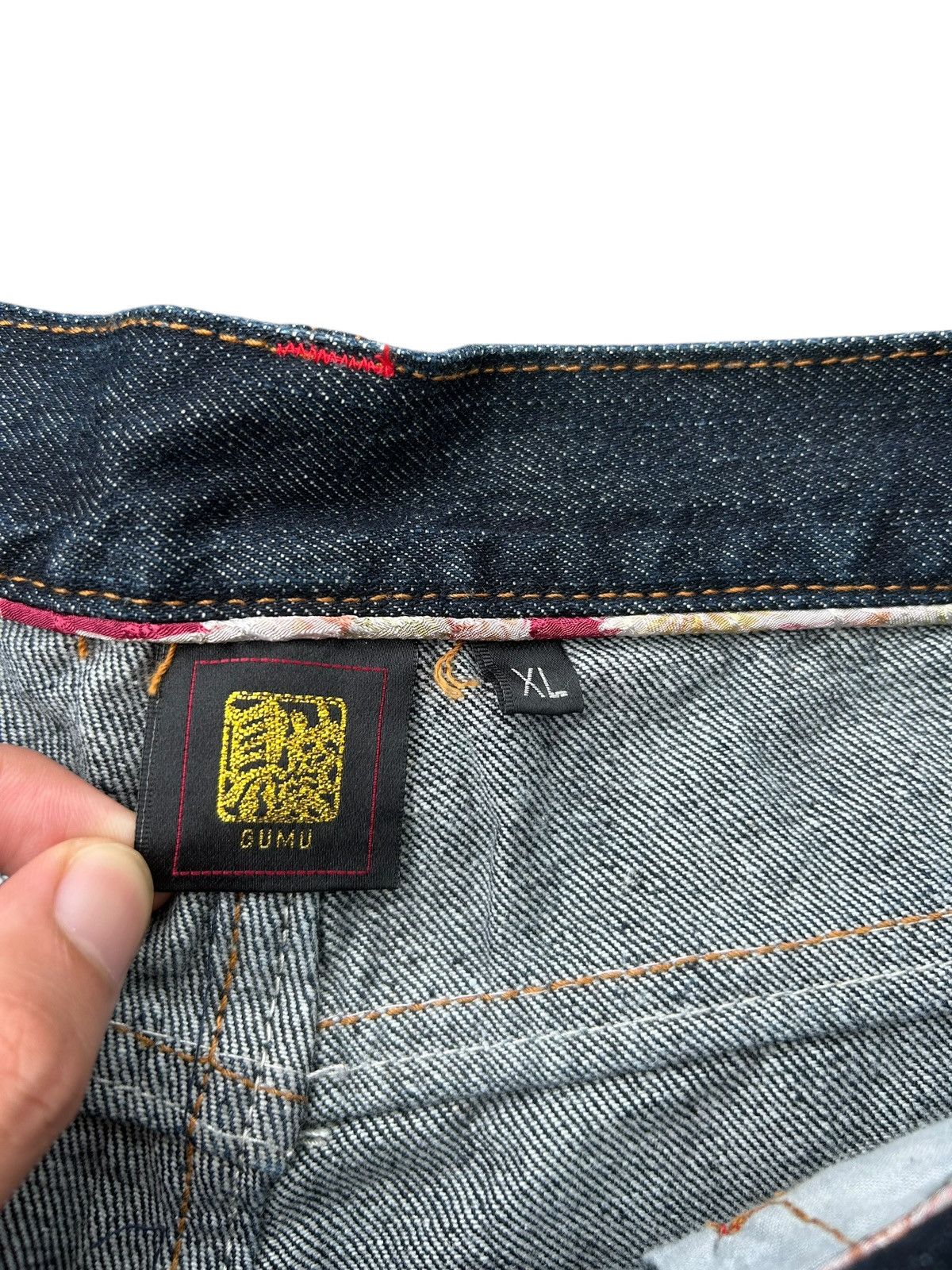 Kapital Karakuri Tamashii Inspired Gumu Denim Jeans Size US 35 - 8 Thumbnail