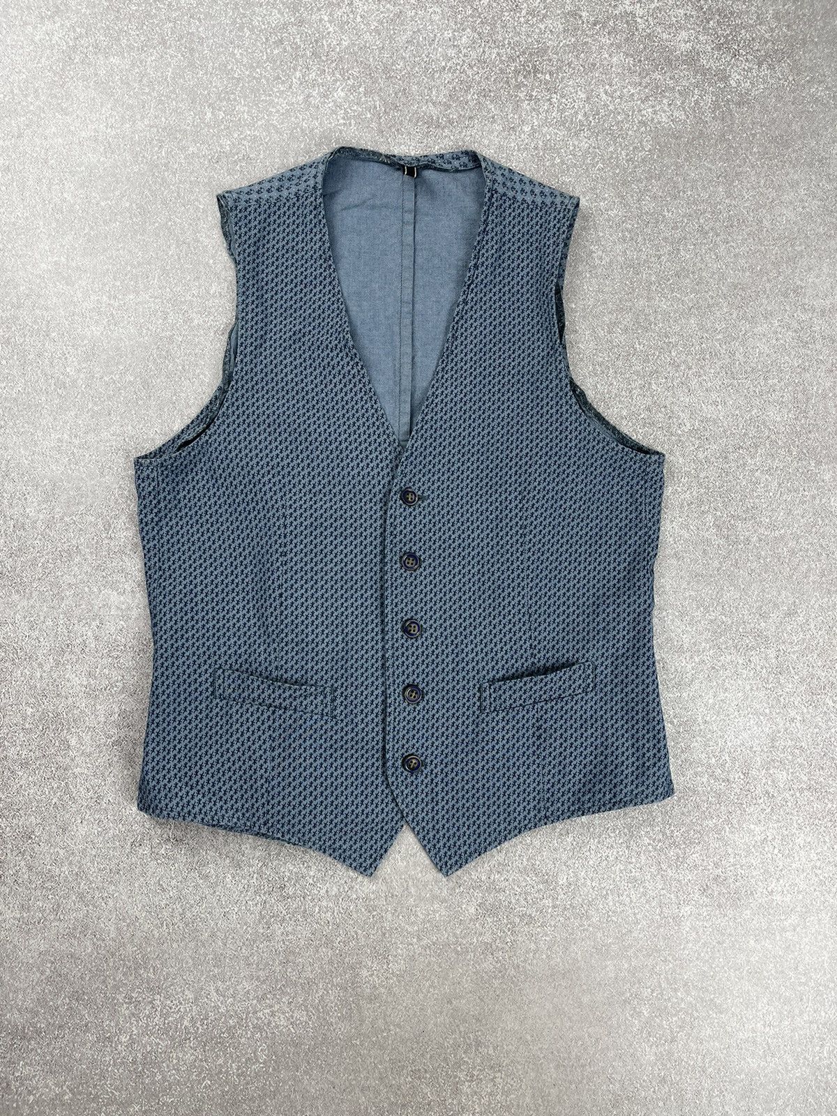 L.B.M. 1911 L.B.M. 1911 Waistcoat Sleeveless Gilet Vest 46R Size 46R - 1 Thumbnail